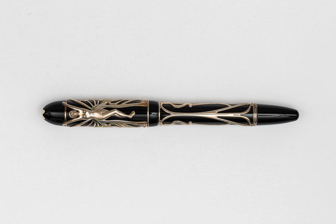Montblanc Andrew Carnegie Sterling Silver LE Fountain Pen (1 of 3)