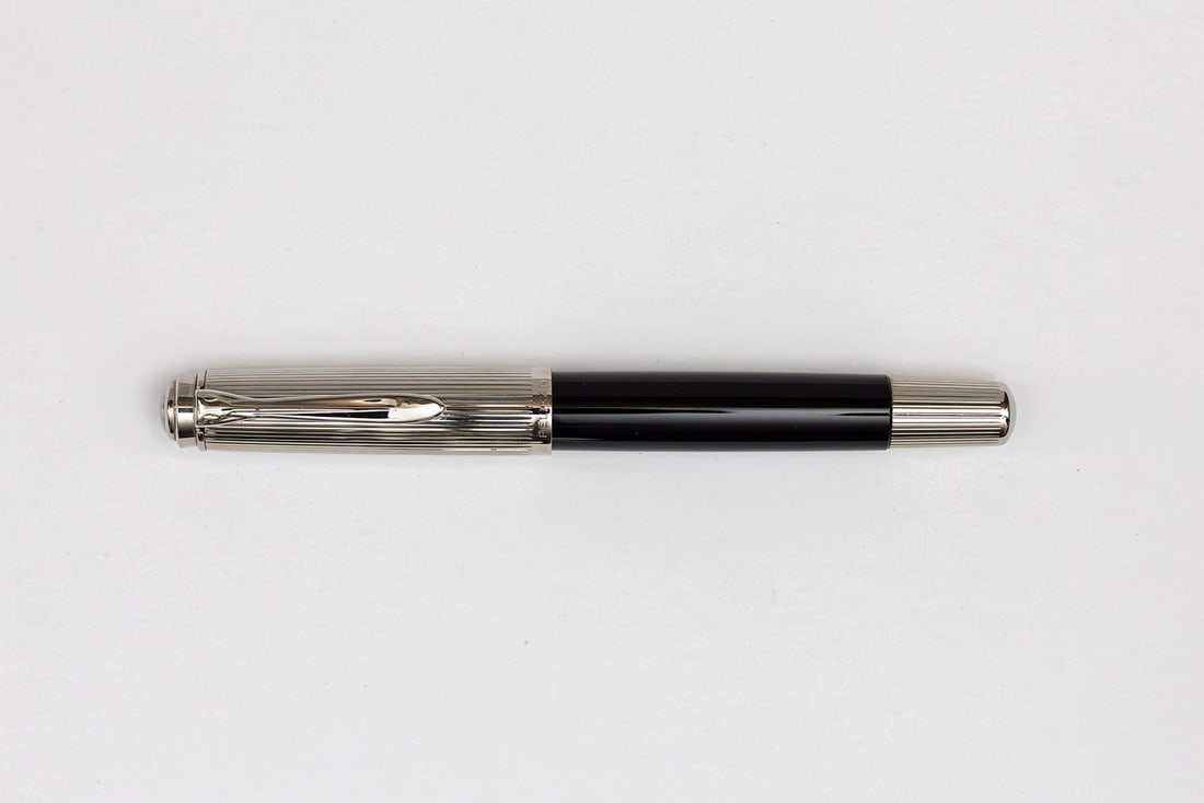 Pelikan M730 Sterling Silver Cap Fountain Pen (1 of 3)