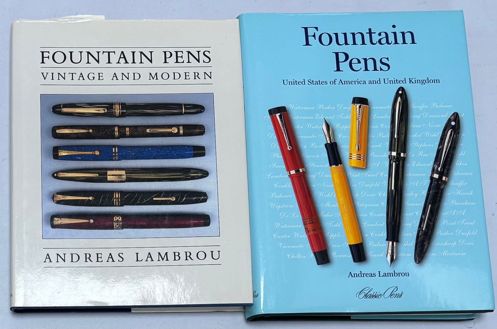 Fountain Pens Vintage & Modern, USA/UK Books by Andreas Lambrou (1 of 1)