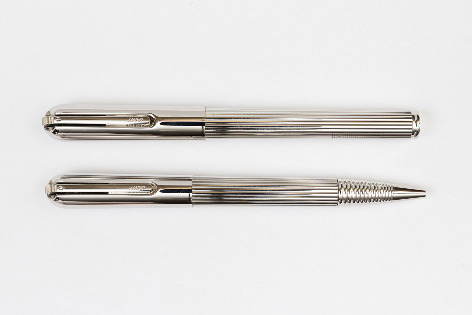 Lamy Persona Fountain Pen & Ballpoint Set Platinum Plate (1 of 3)