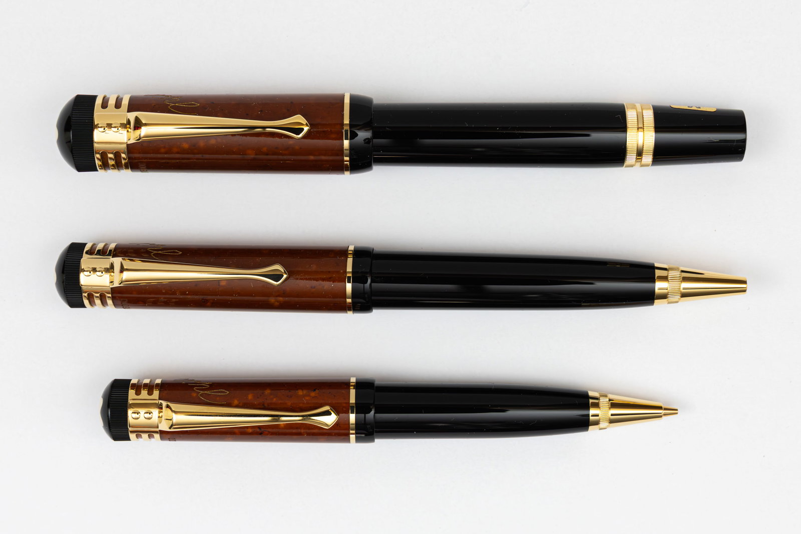 Montblanc Friedrich Schiller 3-Piece Fountain Pen Set, Boxed (1 of 5)