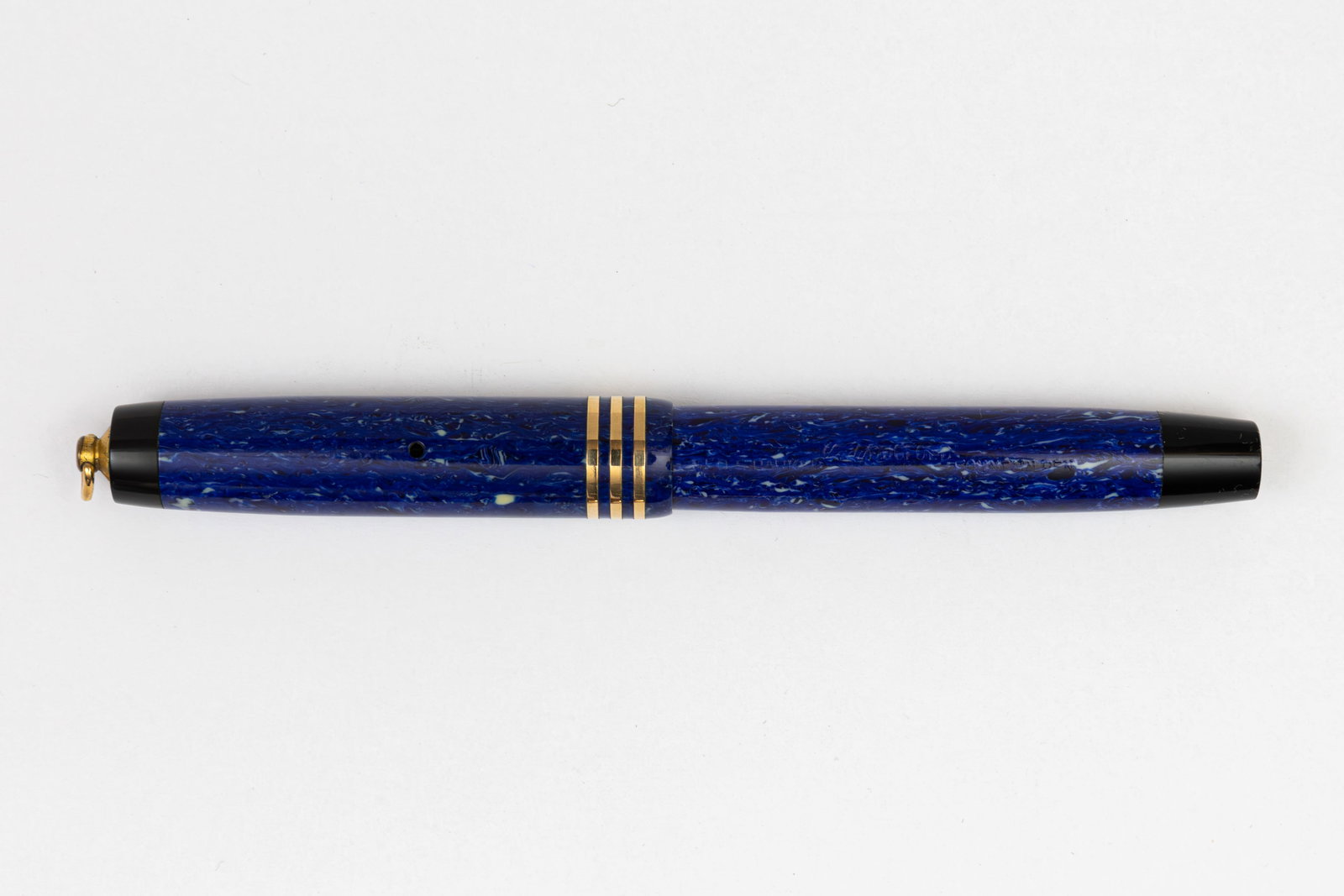 Parker Duofold Lady Streamline Lapis Lazuli Blue Fountain Pen (1 of 3)