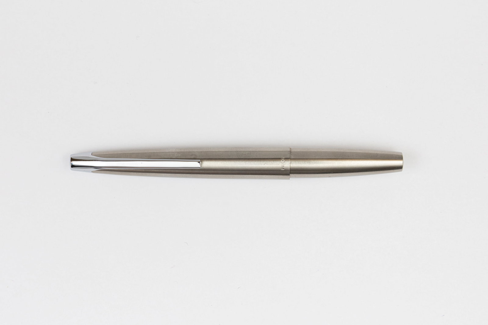 Pilot MYU 701 Stainless Steel Fountain Pen (1 of 3)