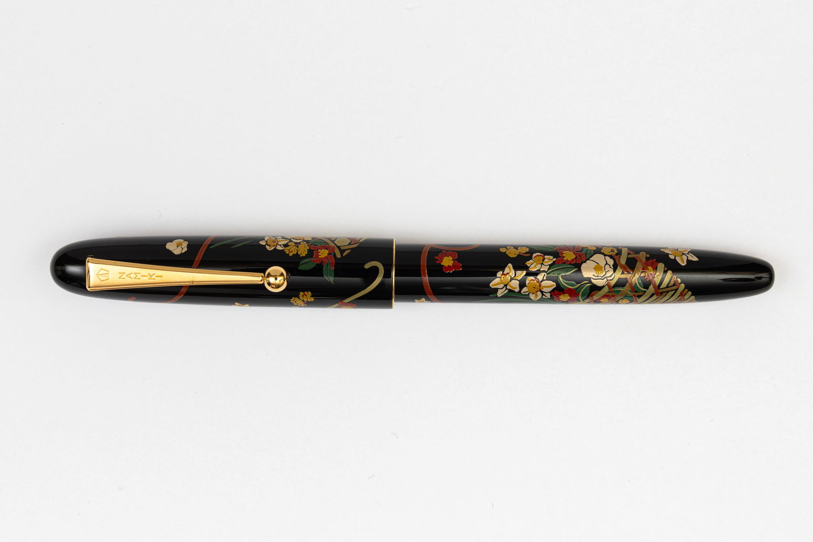 Pilot Namiki Flower Basket Hira Maki-e Fountain Pen (1 of 3)