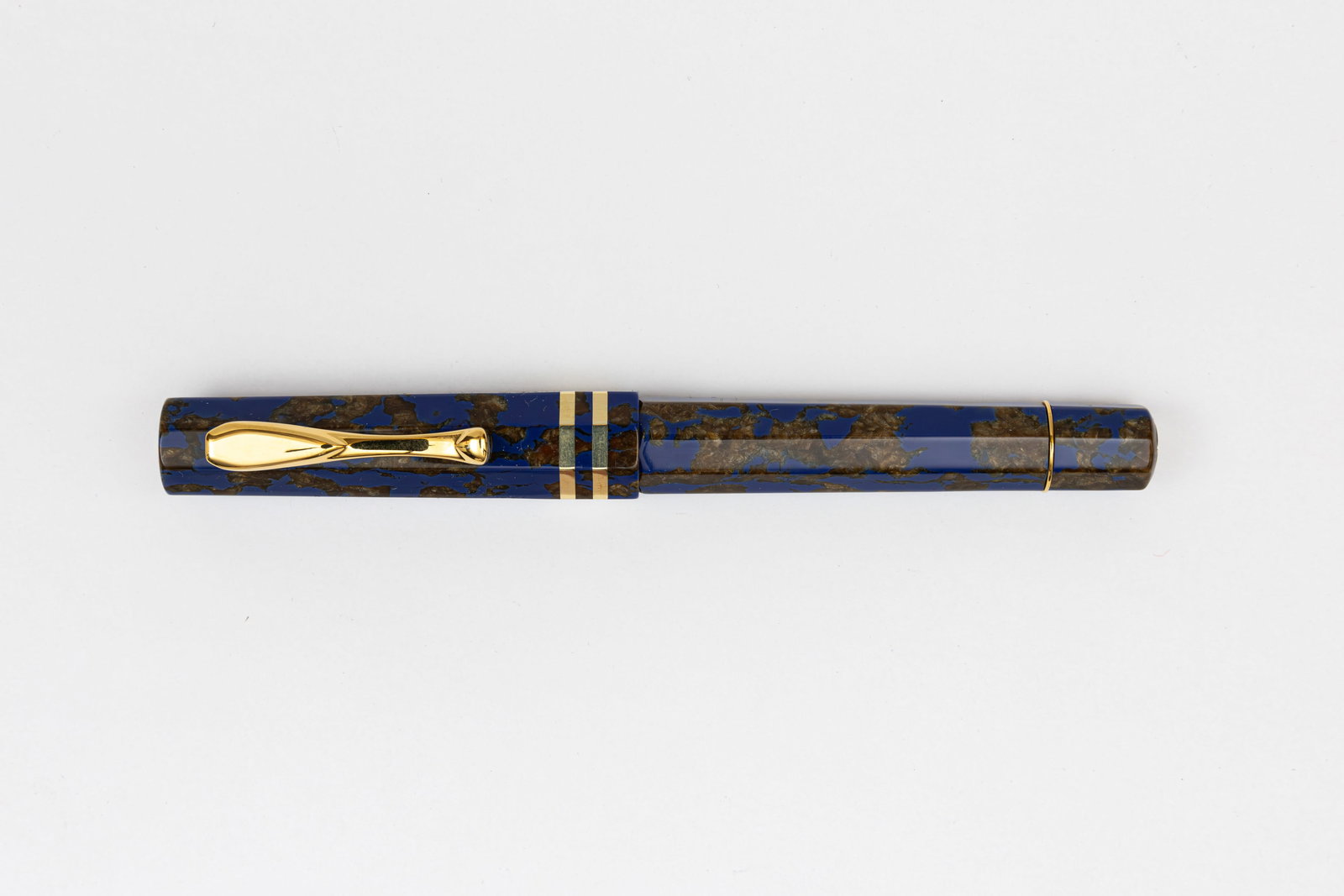 Visconti Novelli Augusta Blue/Bronze LE Fountain Pen, Boxed (1 of 3)