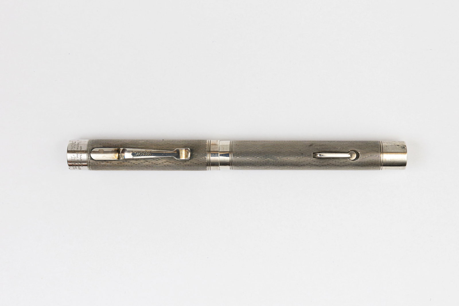 Wahl Eversharp 5 Size Ripple Sterling Silver Fountain Pen (1 of 3)