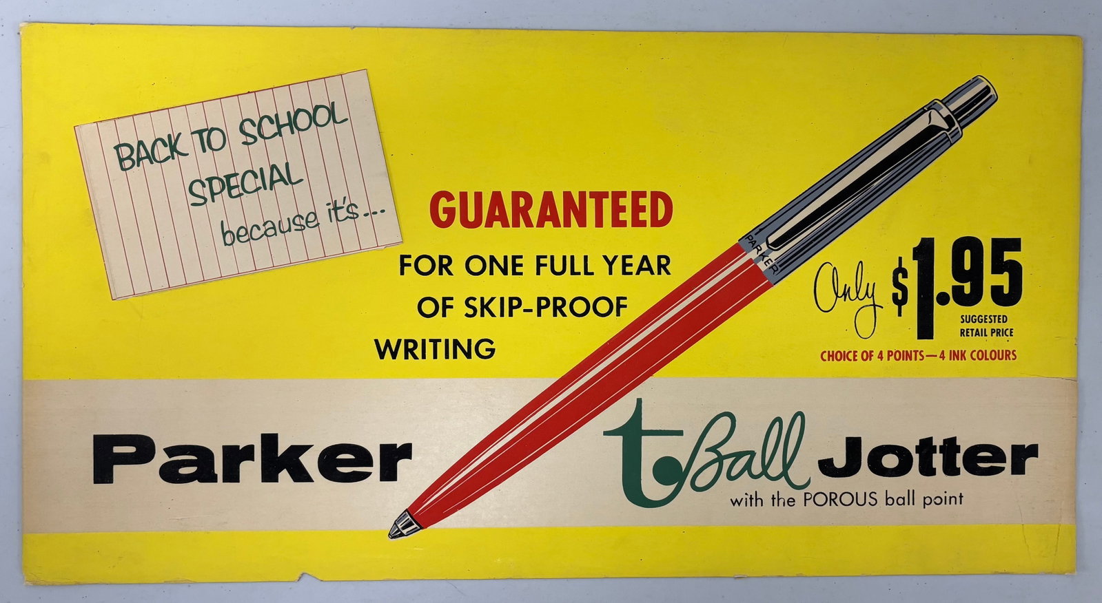 Parker Jotter Ballpoint Pen Sign (1 of 1)