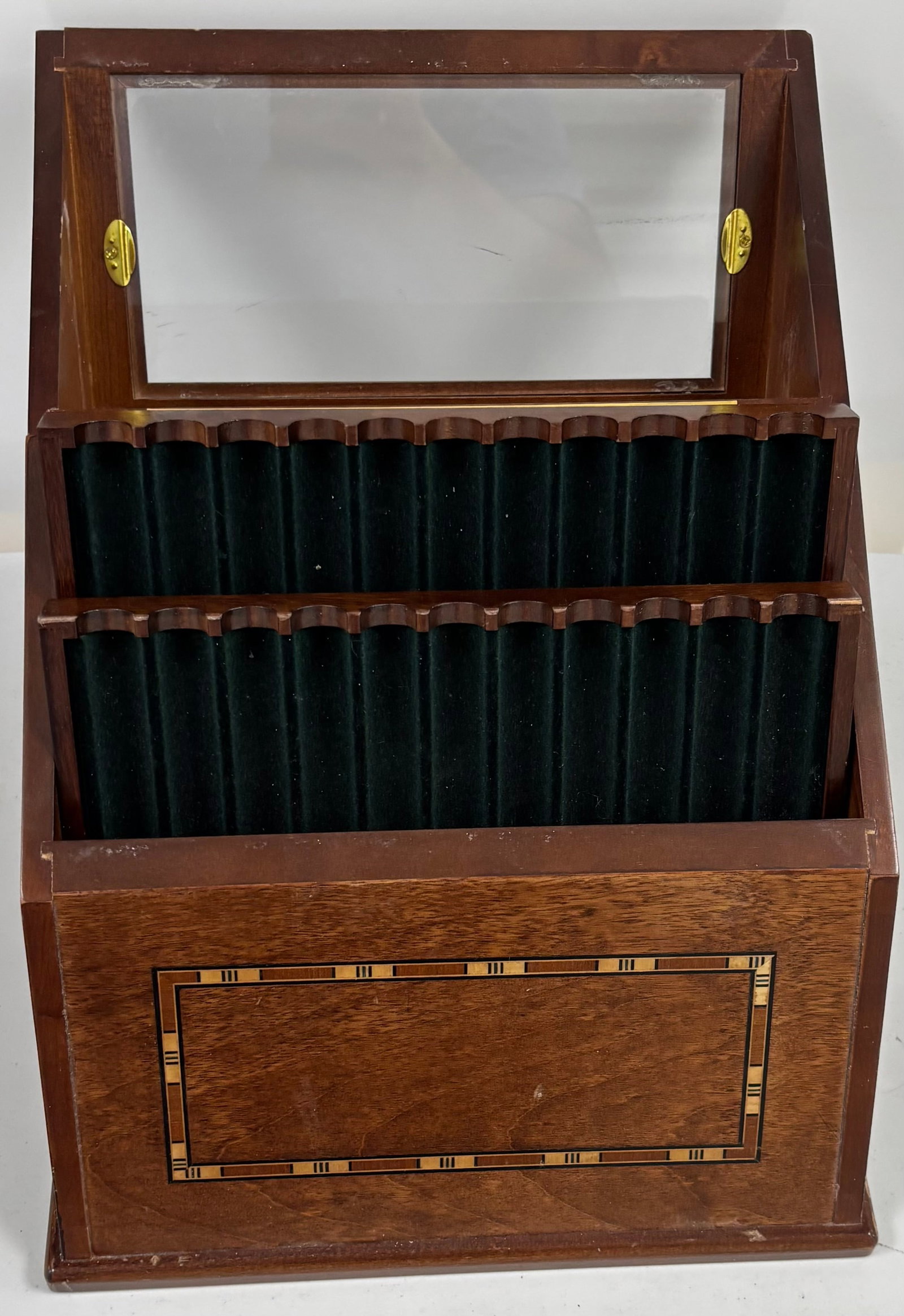 Wood Levenger Fountain Pen Display Cases (2) - 3