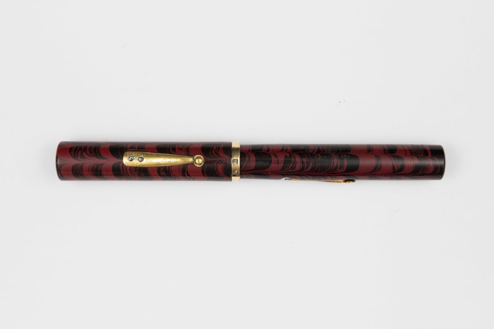 Waterman 58 Red Ripple Chris Thompson Fountain Pen, As Is (1 of 2)