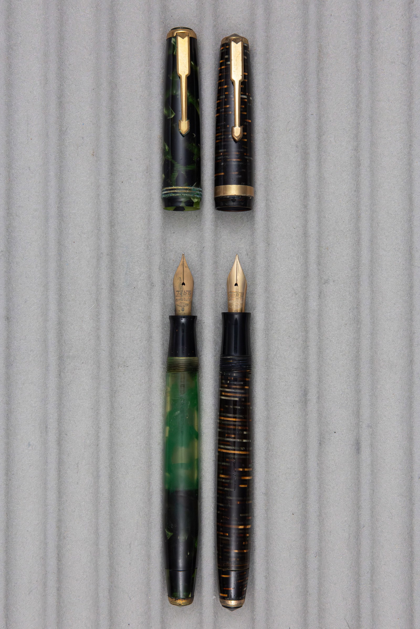 Tabo Transparente Fountain Pens (2), Flawed - 2