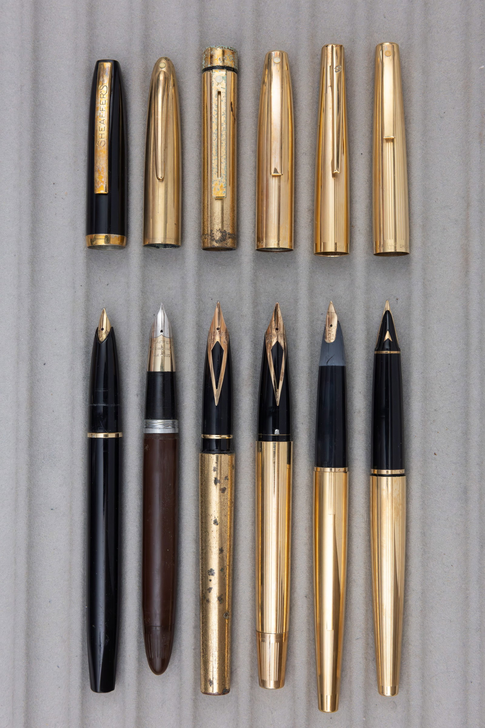Sheaffer Cartridge and Touchdown Fountain Pens (6) - 2