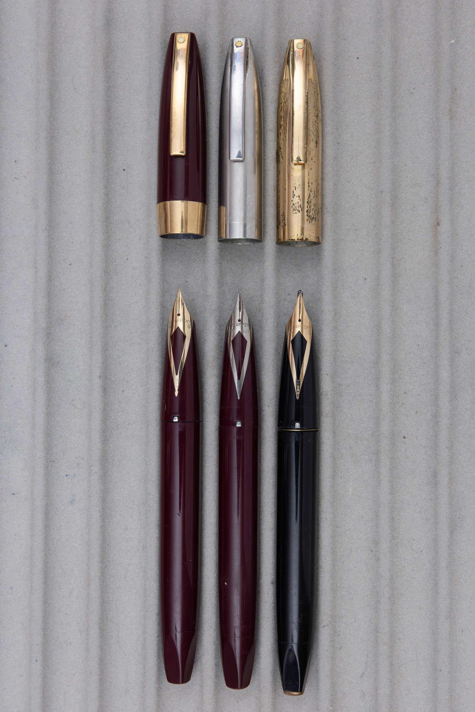 Sheaffer PFM II, III and V Pen for Men Fountain Pens, As Is - 2
