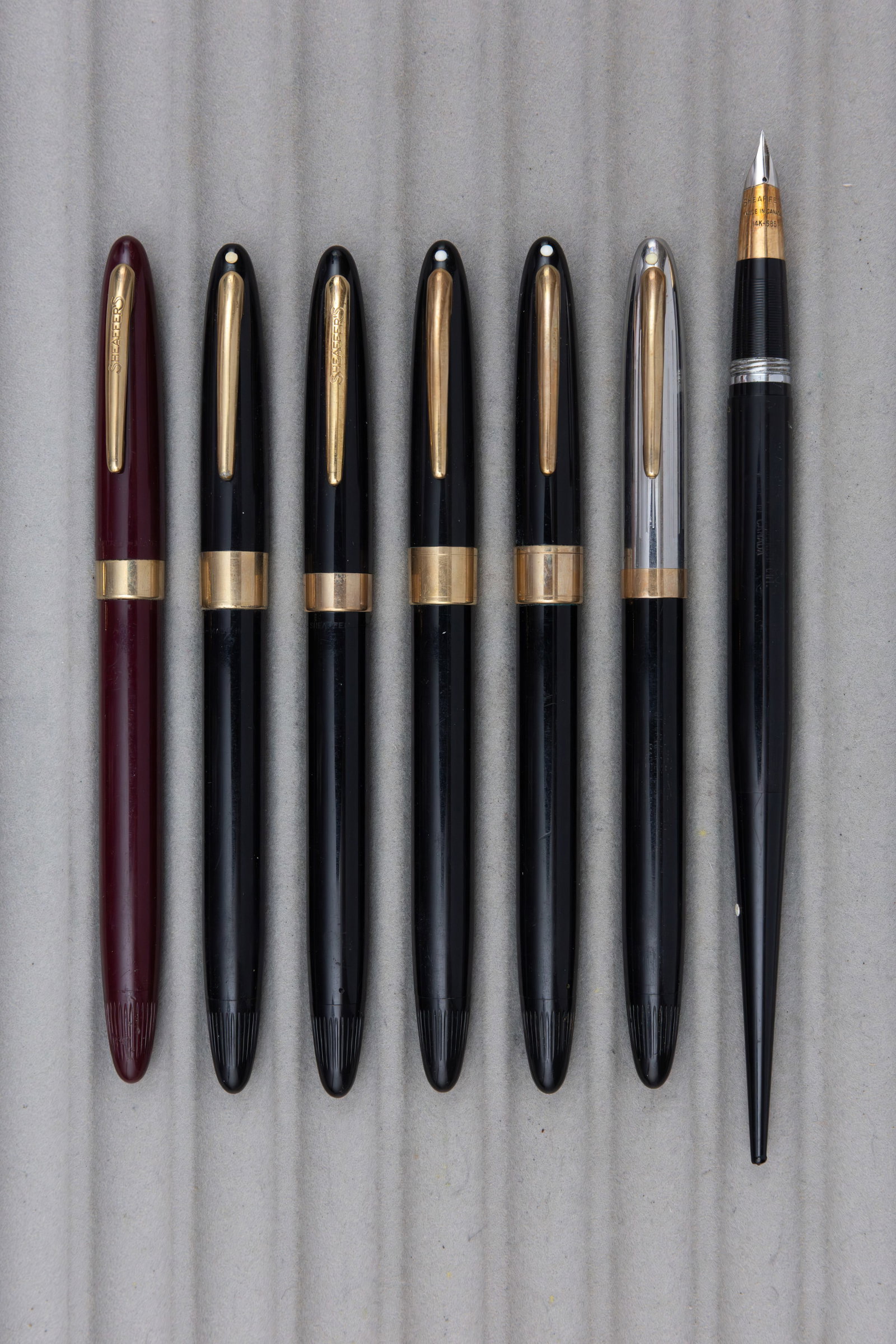 Sheaffer Snorkel Fountain Pens (7) (1 of 2)