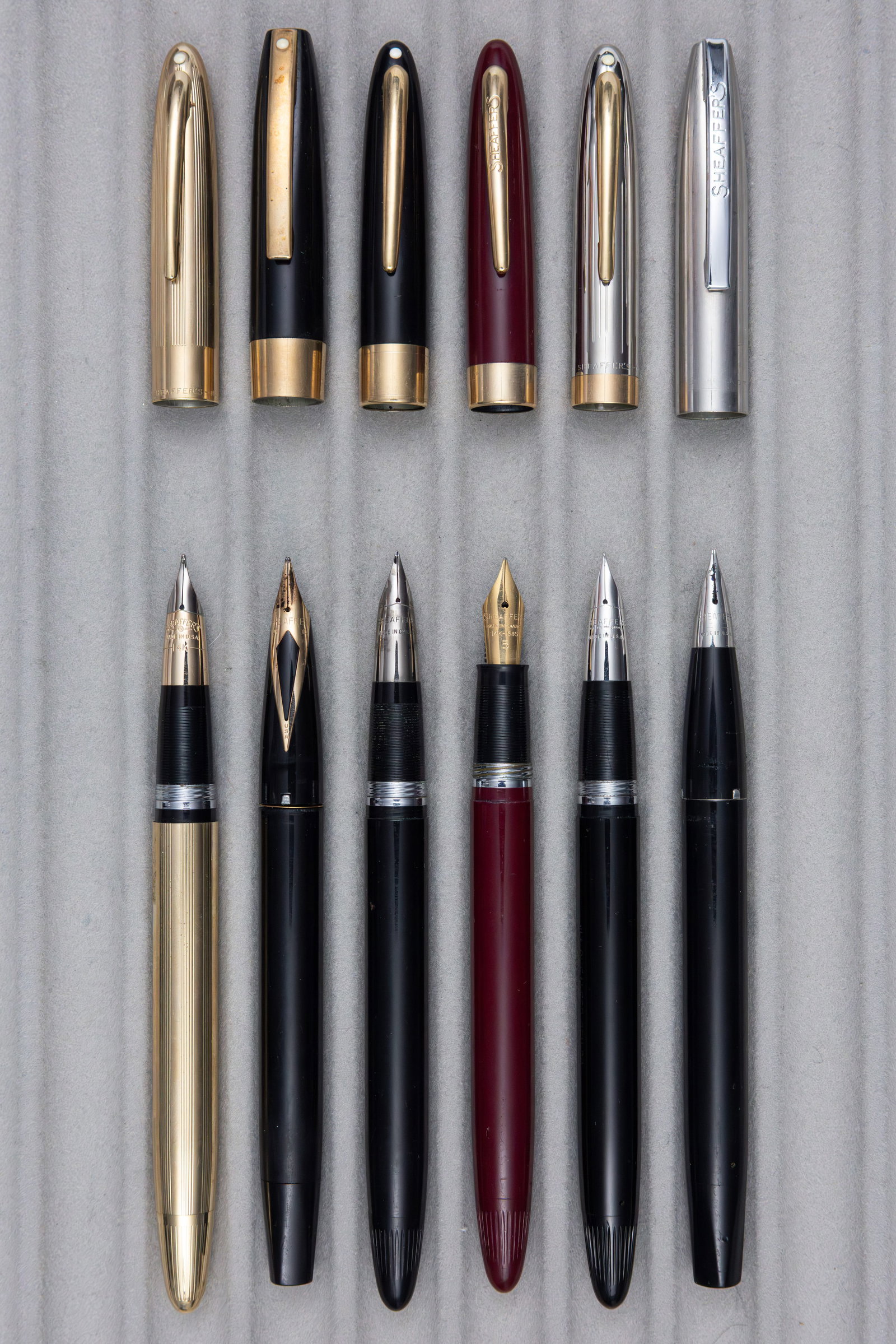 Sheaffer Snorkel and Touchdown Fountain Pens (6) - 2