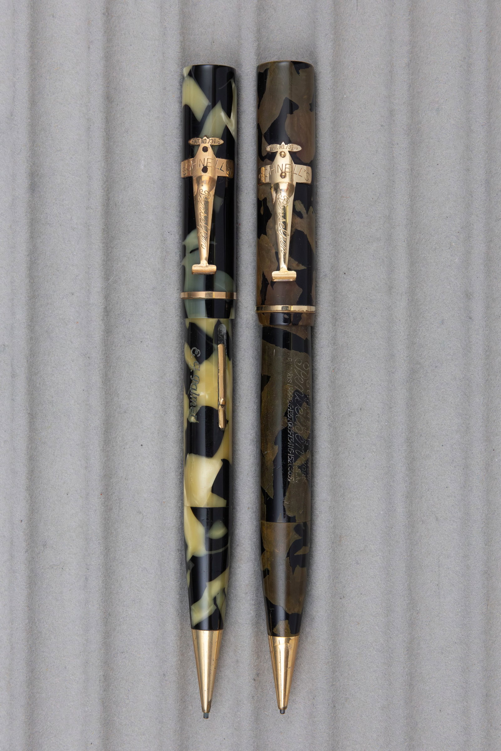 Schnell Penselpen Fountain Pen Pencil Combinations, As Is (1 of 2)