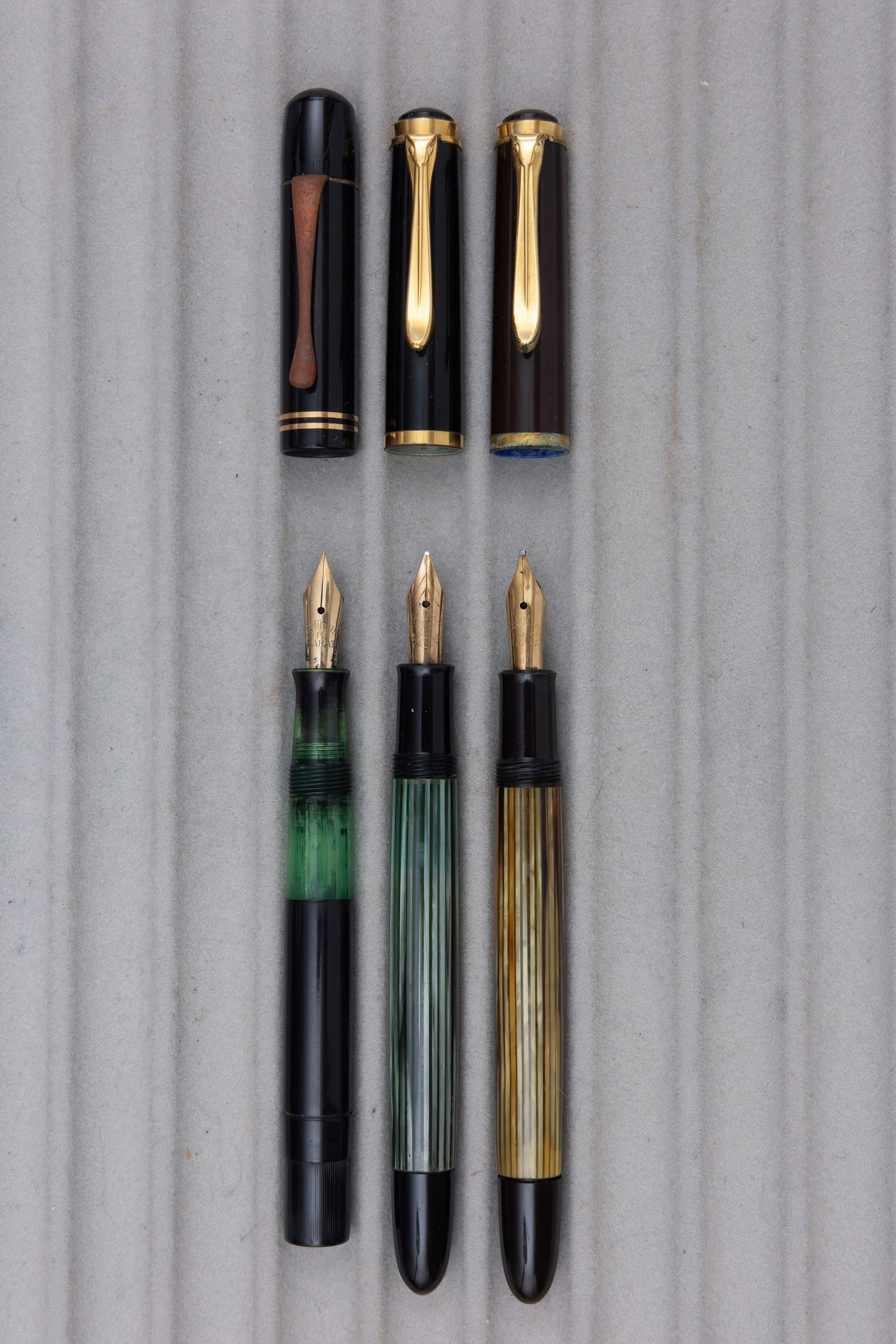 Pelikan 100 and 400NN Model Fountain Pens (3), Flawed - 2