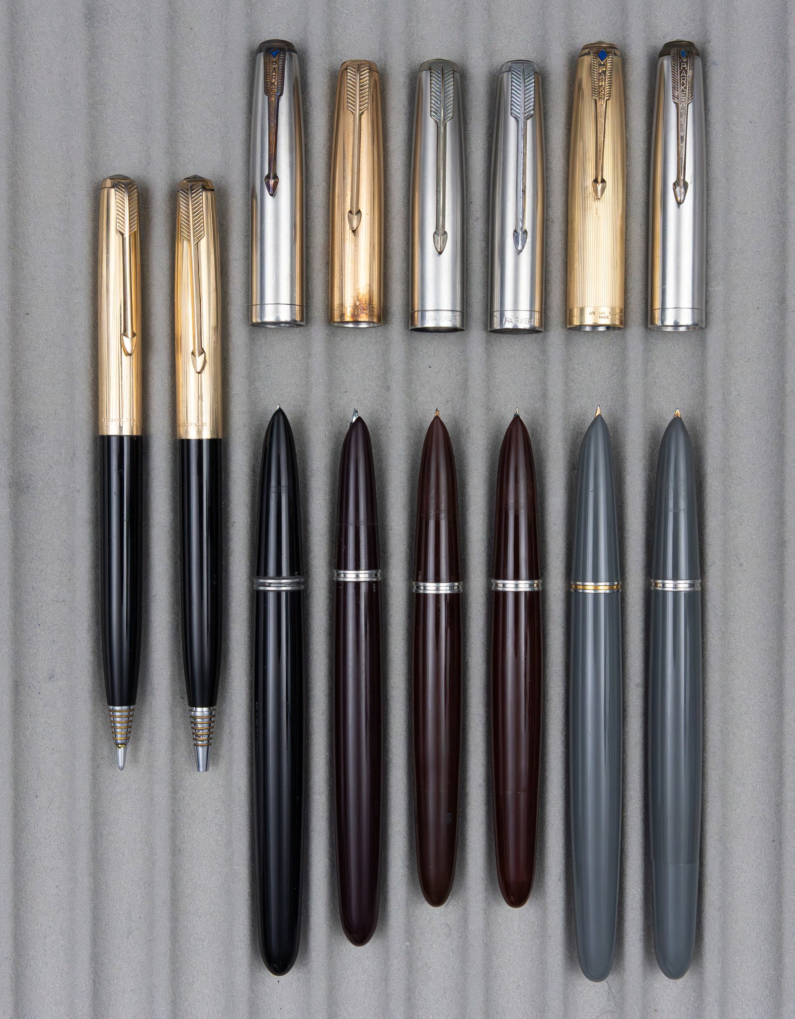 Parker 51 Fountain Pens and Pencils (8) - 2