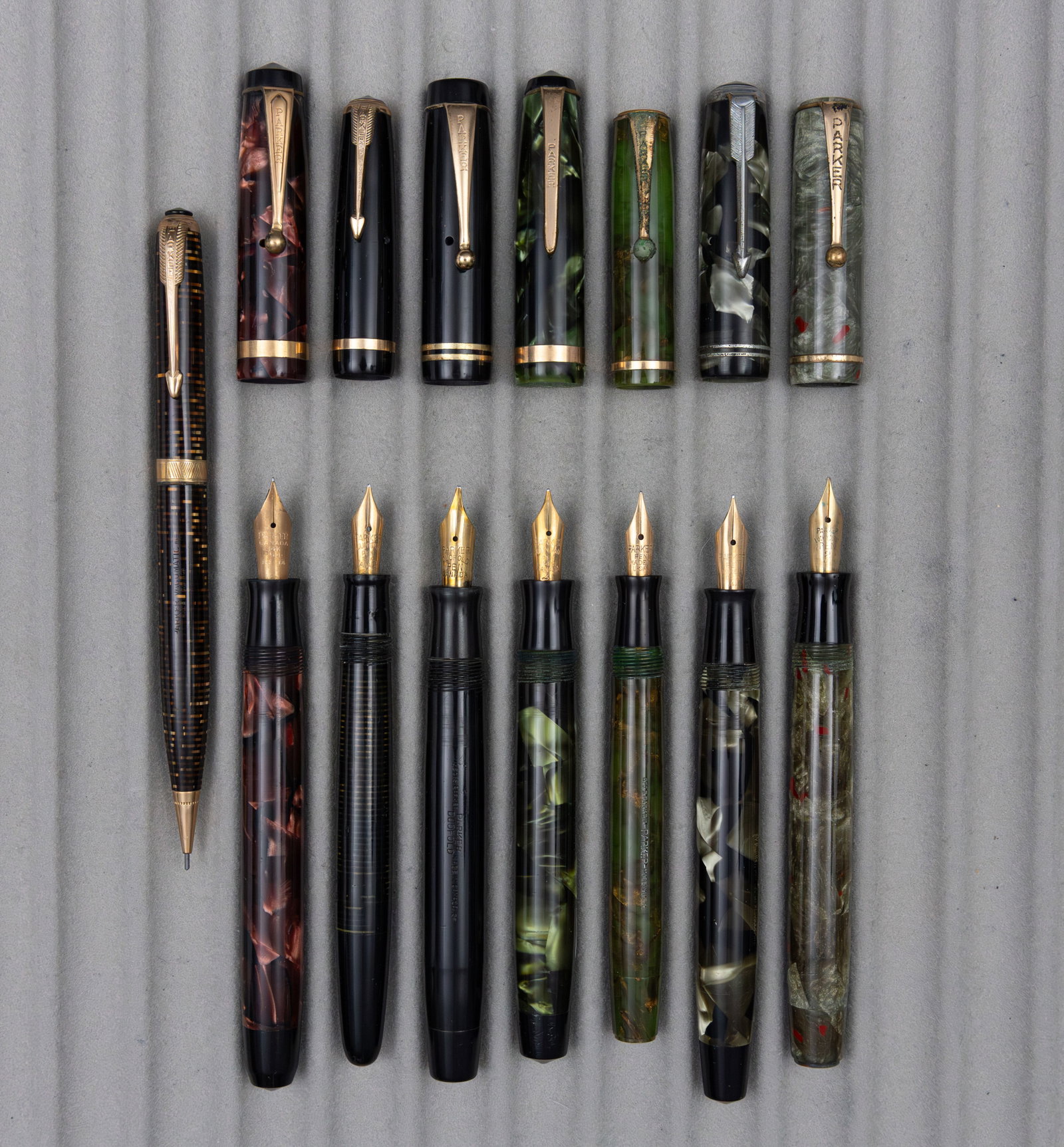 Parker Challenger, Moderne, Vacumatic Fountain Pens (8) - 2