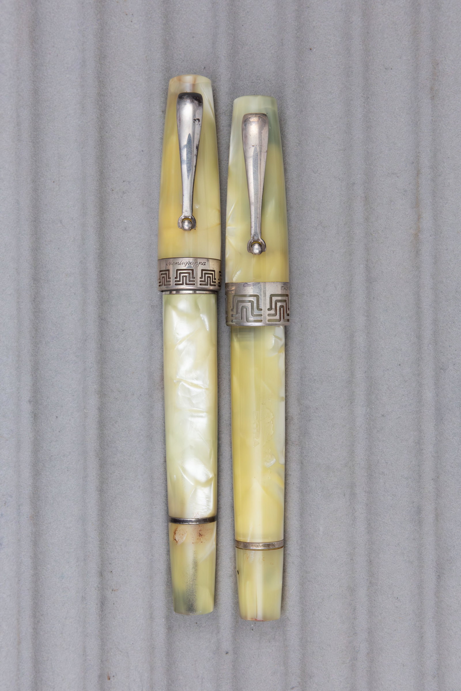 Montegrappa 1912 Historia, Extra Collection Fountain Pens, As Is (1 of 3)