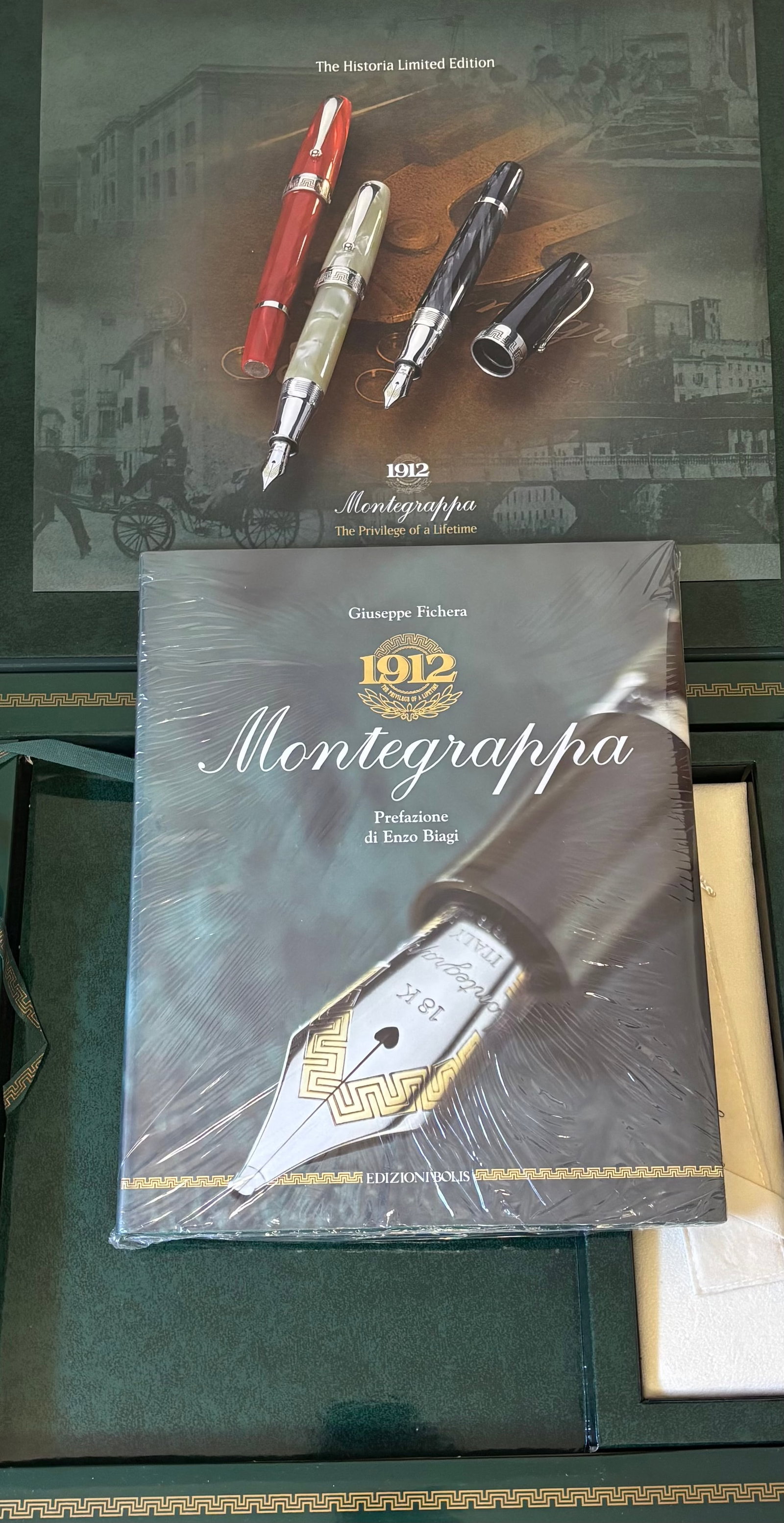 Montegrappa 1912 Historia, Extra Collection Fountain Pens, As Is - 3
