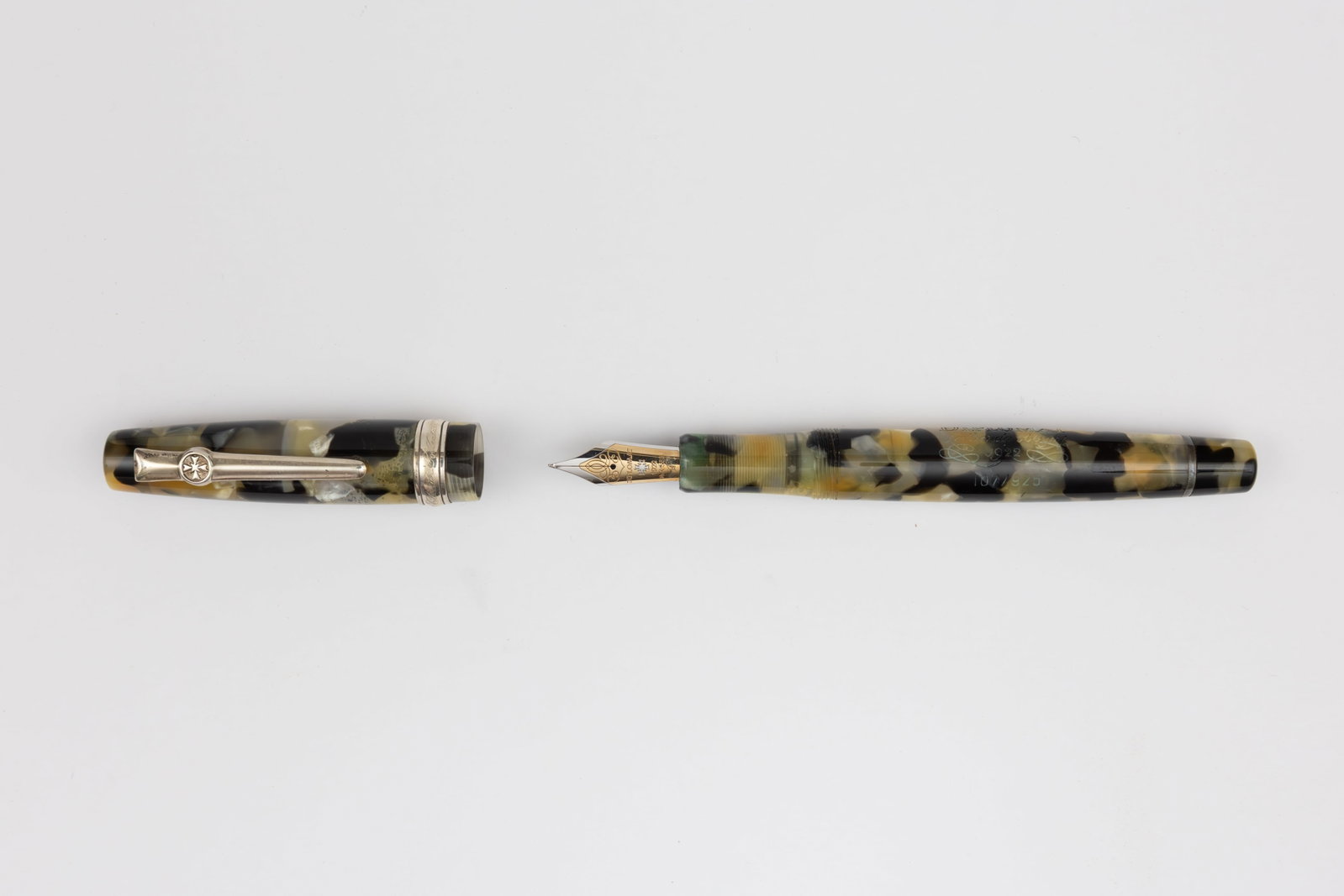 Diplomat Classic Collection LE Sterling Fountain Pen 14K Nib, Flawed - 2