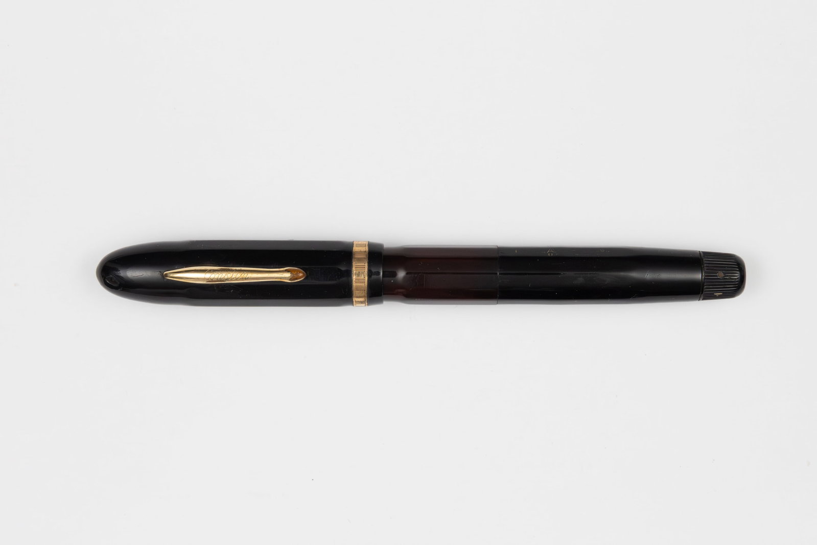 Conklin 5M Nozac Fountain Pen Jet Black, Flawed (1 of 2)
