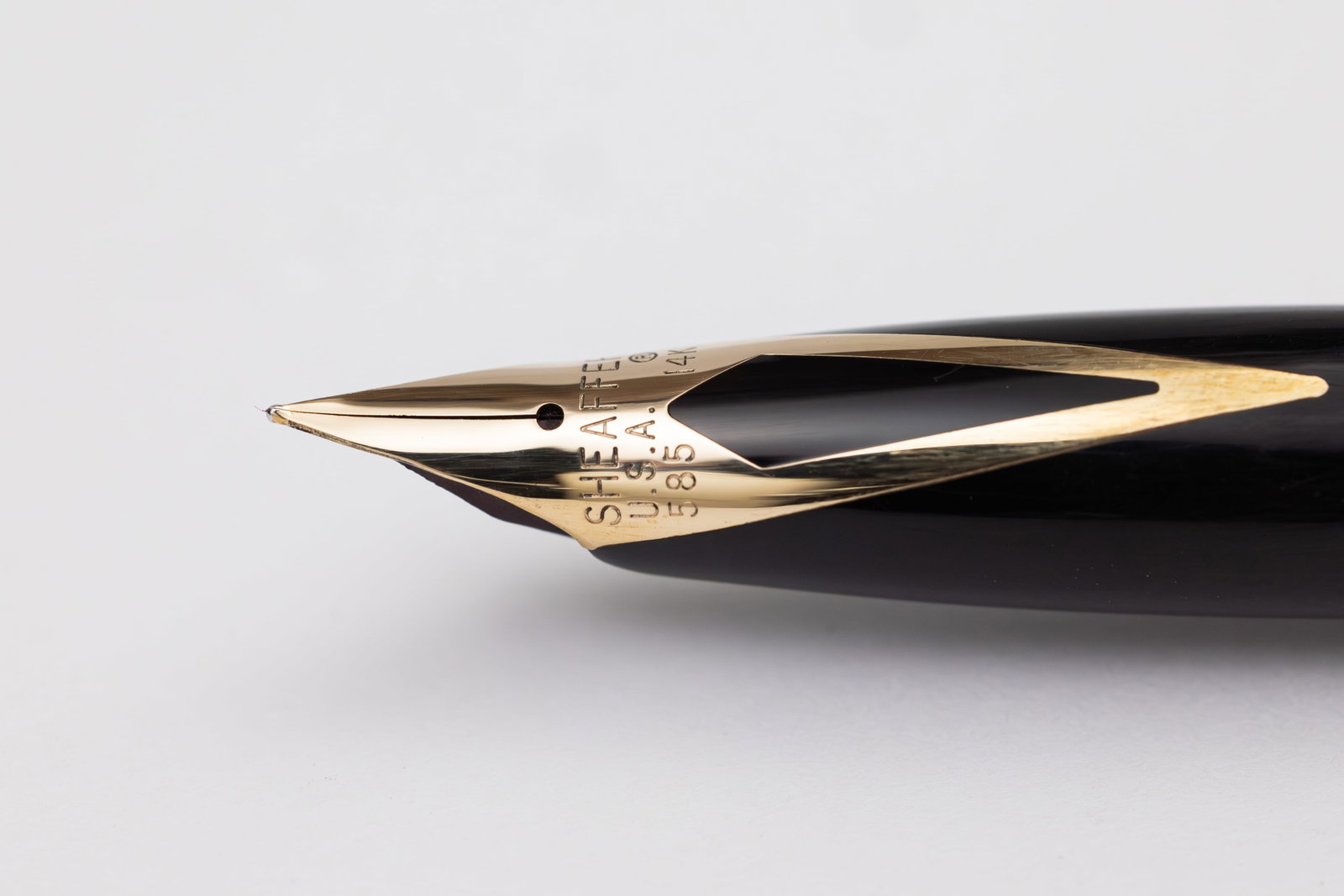 Sheaffer Targa Sterling Silver Chequered Pattern GT Fountain Pen - 3