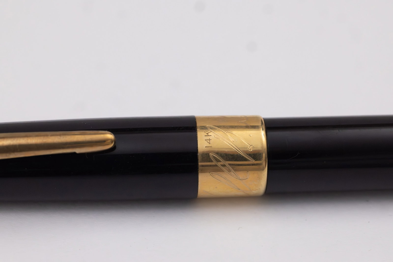 Sheaffer Snorkel Autograph/Signature Solid 14K Trim Fountain Pen Set - 4
