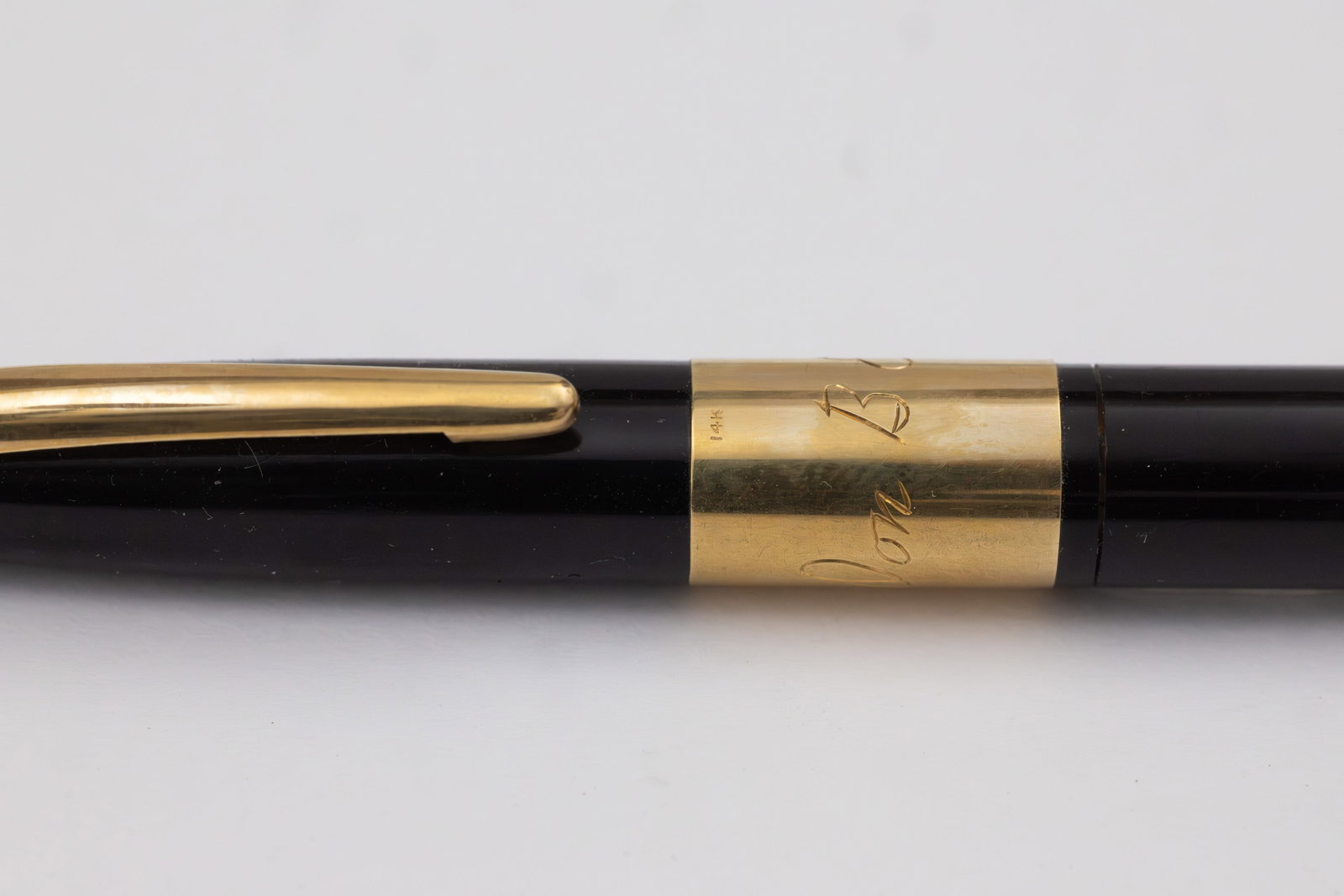 Sheaffer Snorkel Autograph/Signature Solid 14K Trim Fountain Pen Set - 5