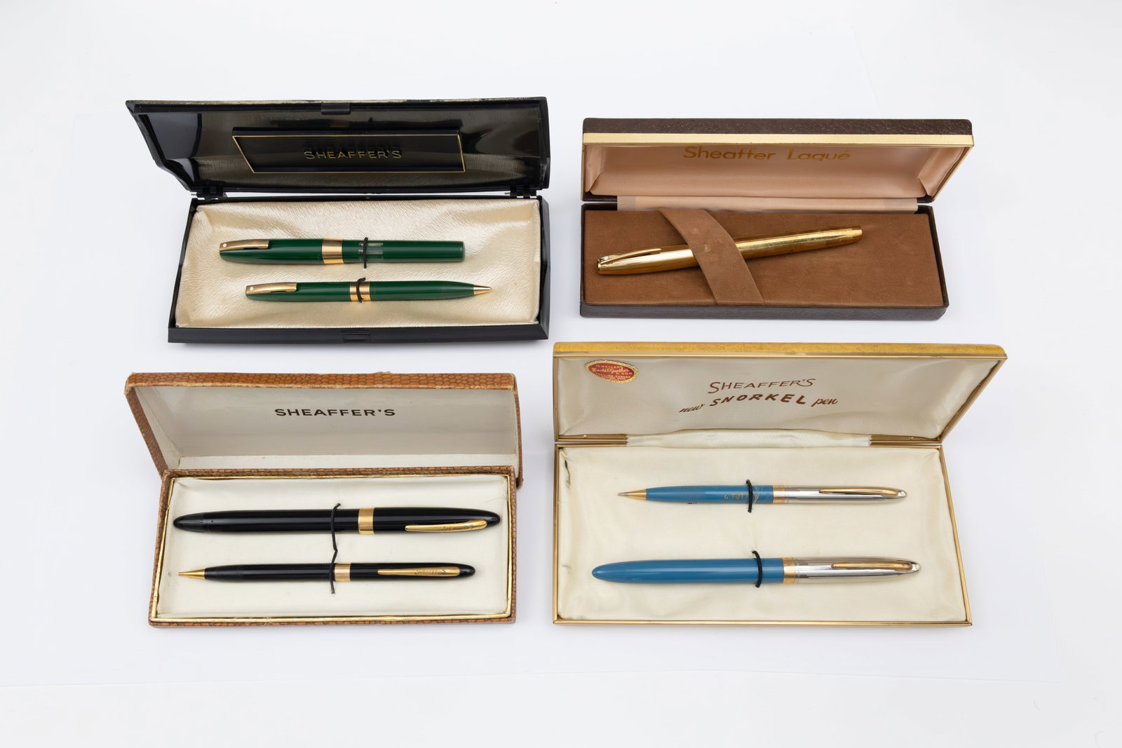 Sheaffer Fountain Pens and Pencils, Boxed (7) - 2