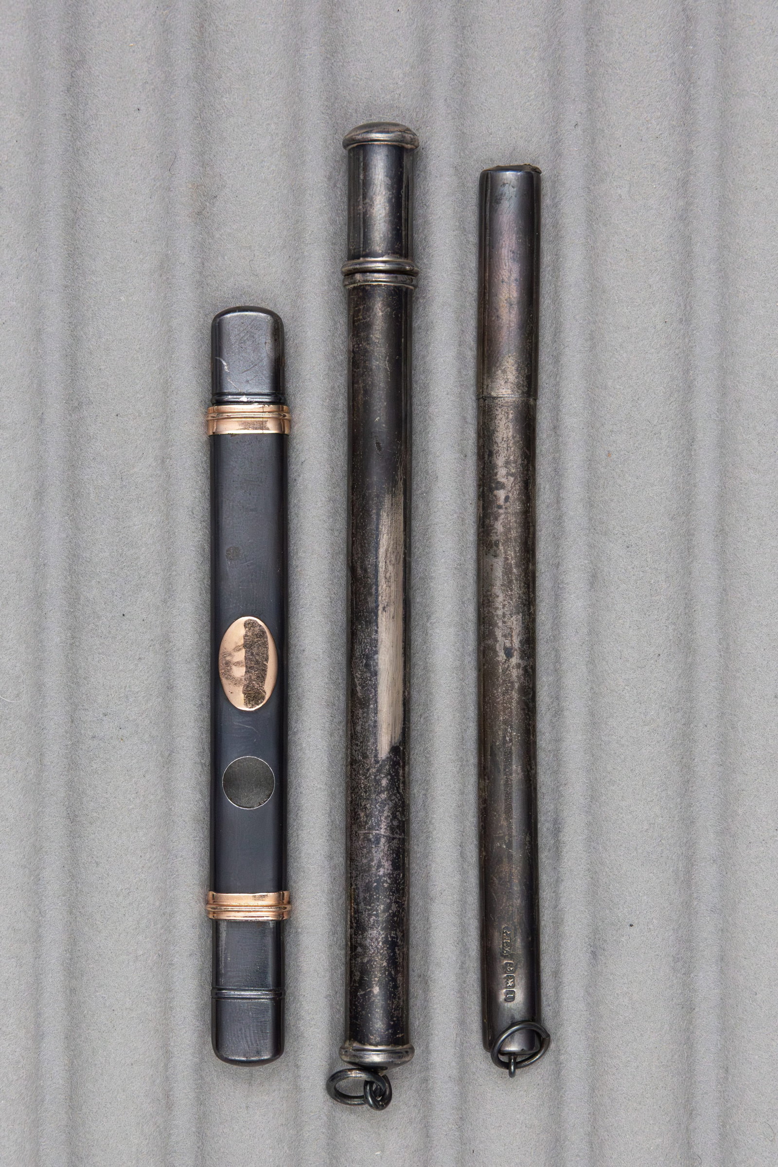 Silver Victorian Pencil cases (3) (1 of 2)