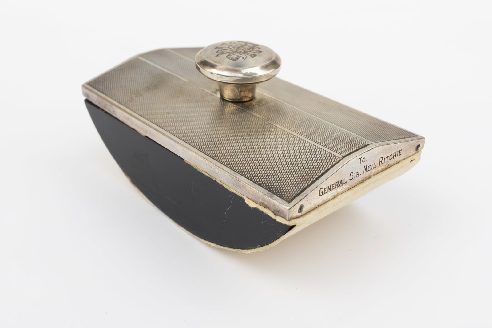Samson Mordan Sterling Silver Fountain Pen Desk Roller Blotter - 2