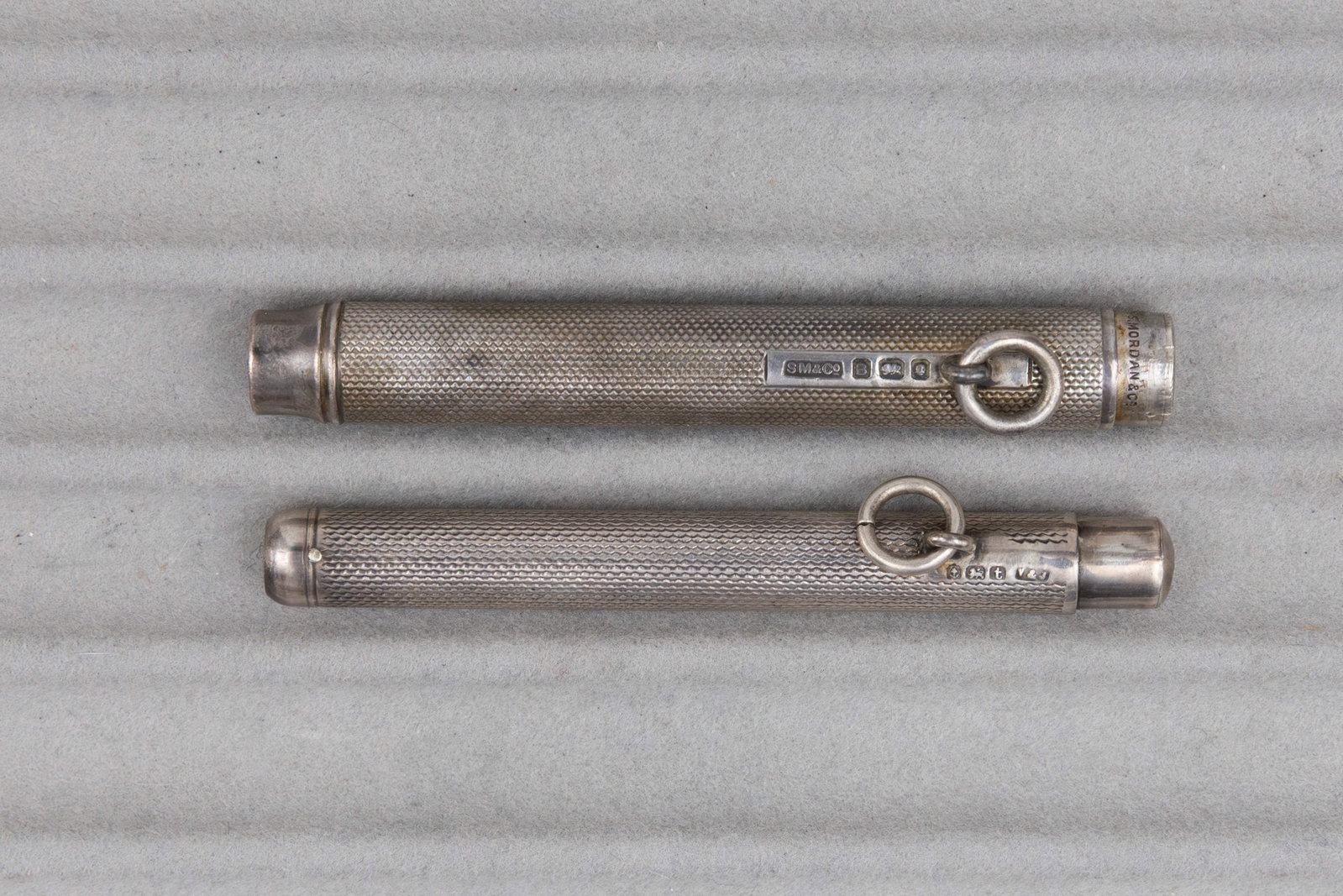 Samson Mordan Sterling Silver Drop Mechanical Pencils (2) (1 of 2)