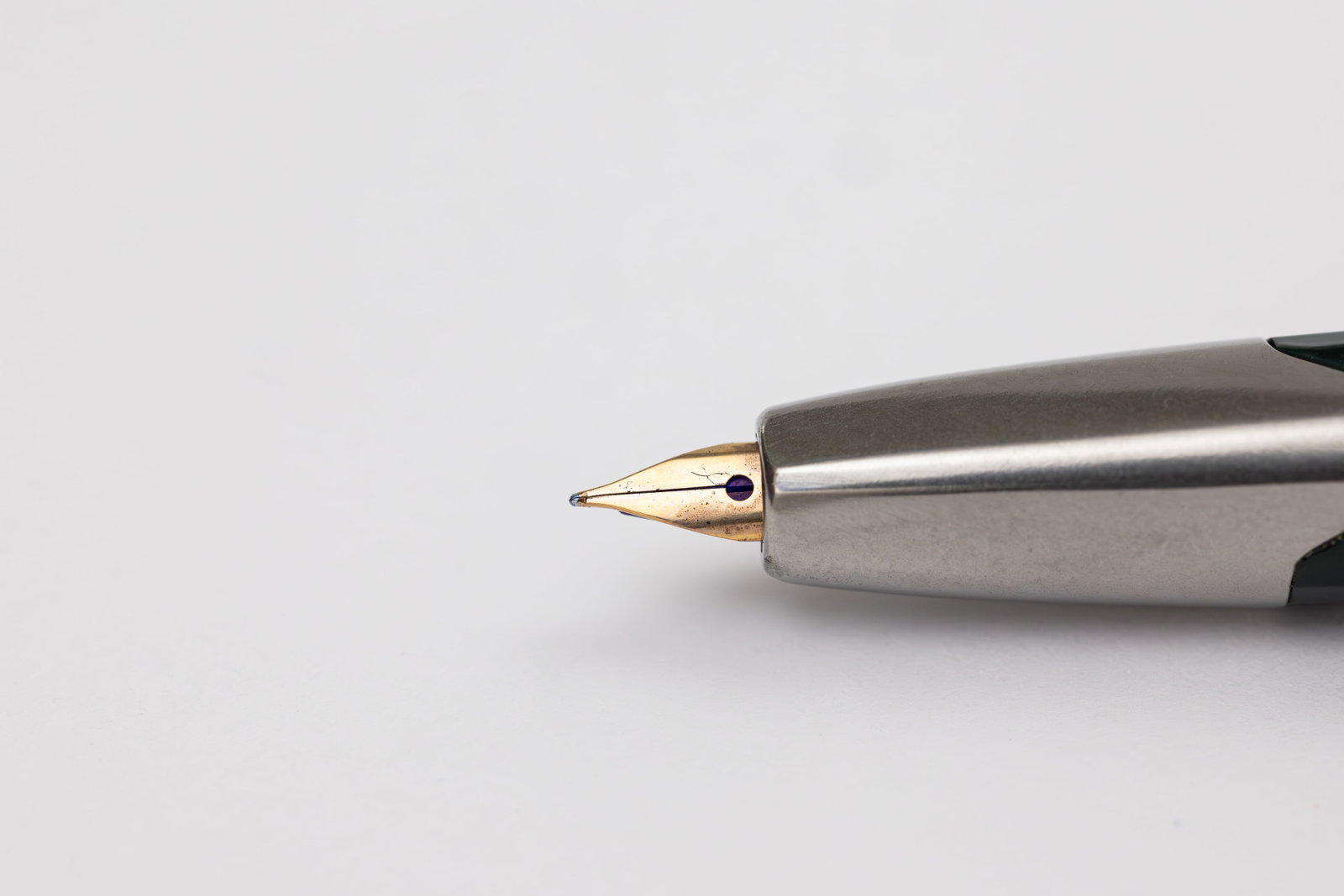 Pilot Namiki Faceted Vanishing Point Fountain Pen Green - 3