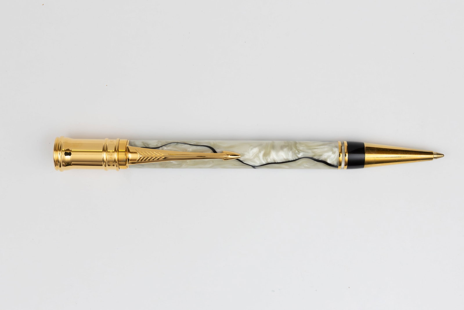 Parker Duofold Centennial Jasper Red Ballpoint Pen, Boxed (1 of 2)