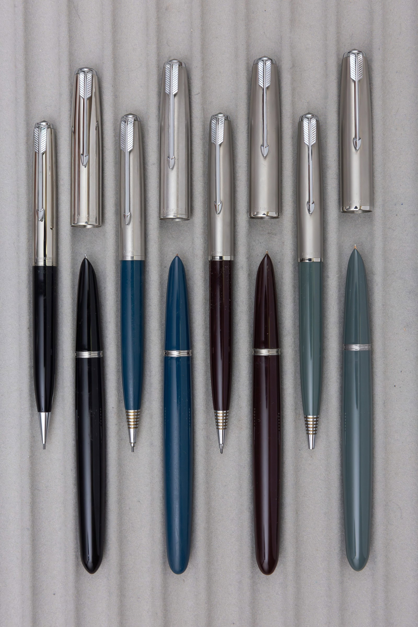 Parker 51 Aerometric Fountain Pen Pencil Sets, Boxed (4) - 3