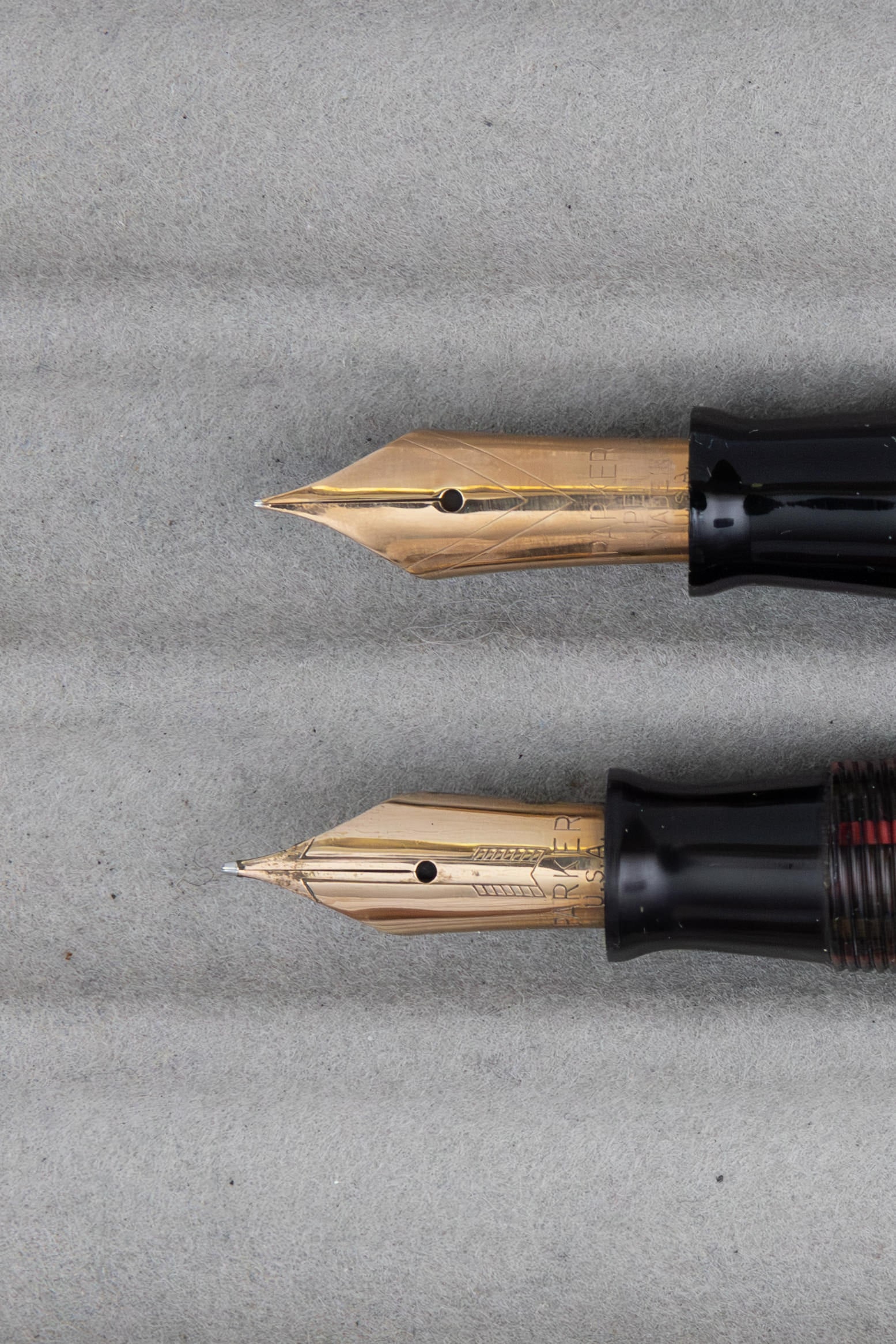 Parker Duofold Senior Laidtone Fountain Pens, Pencil (3) - 3