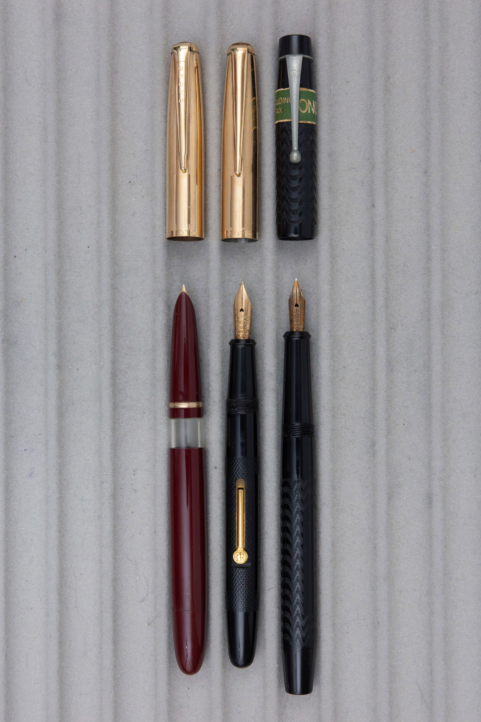 Onoto De La Rue Fountain Pens (3), Different Filling Systems - 2