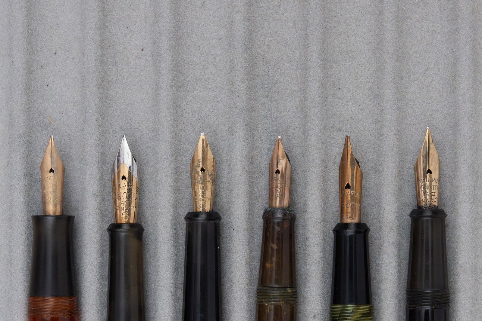 Onoto De La Rue Marbleized Fountain Pens (6) - 3