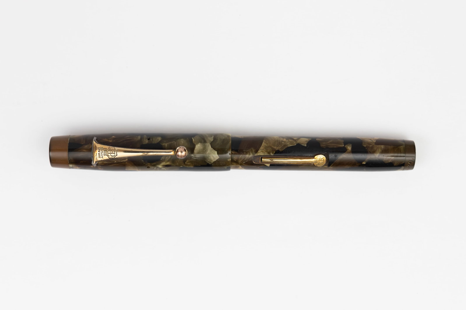 Onoto De La Rue 1730 Marbleized Fountain Pen (1 of 3)