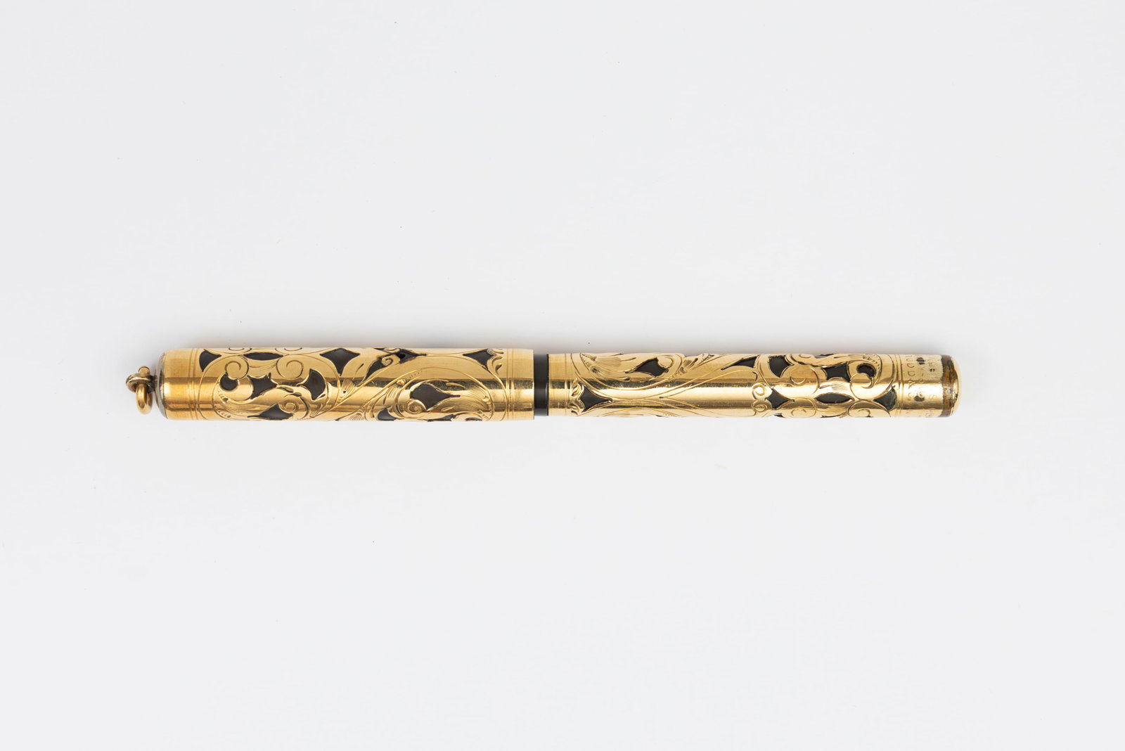 Mabie Todd Swan Gold Filled Filigree Safety Fountain Pen (1 of 3)