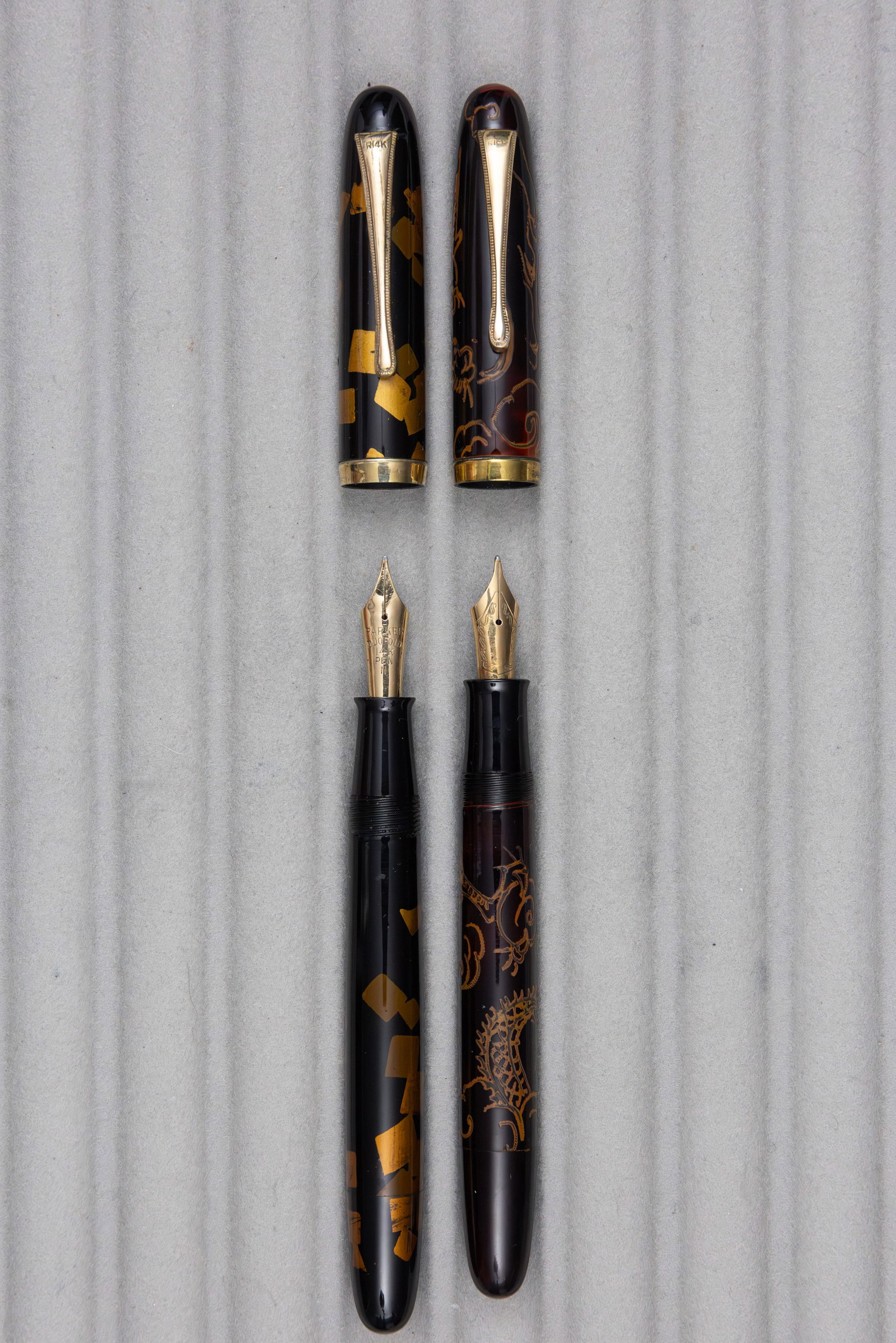 Japanese Maki-e Urushi Lacquer Fountain Pens (2) - 2