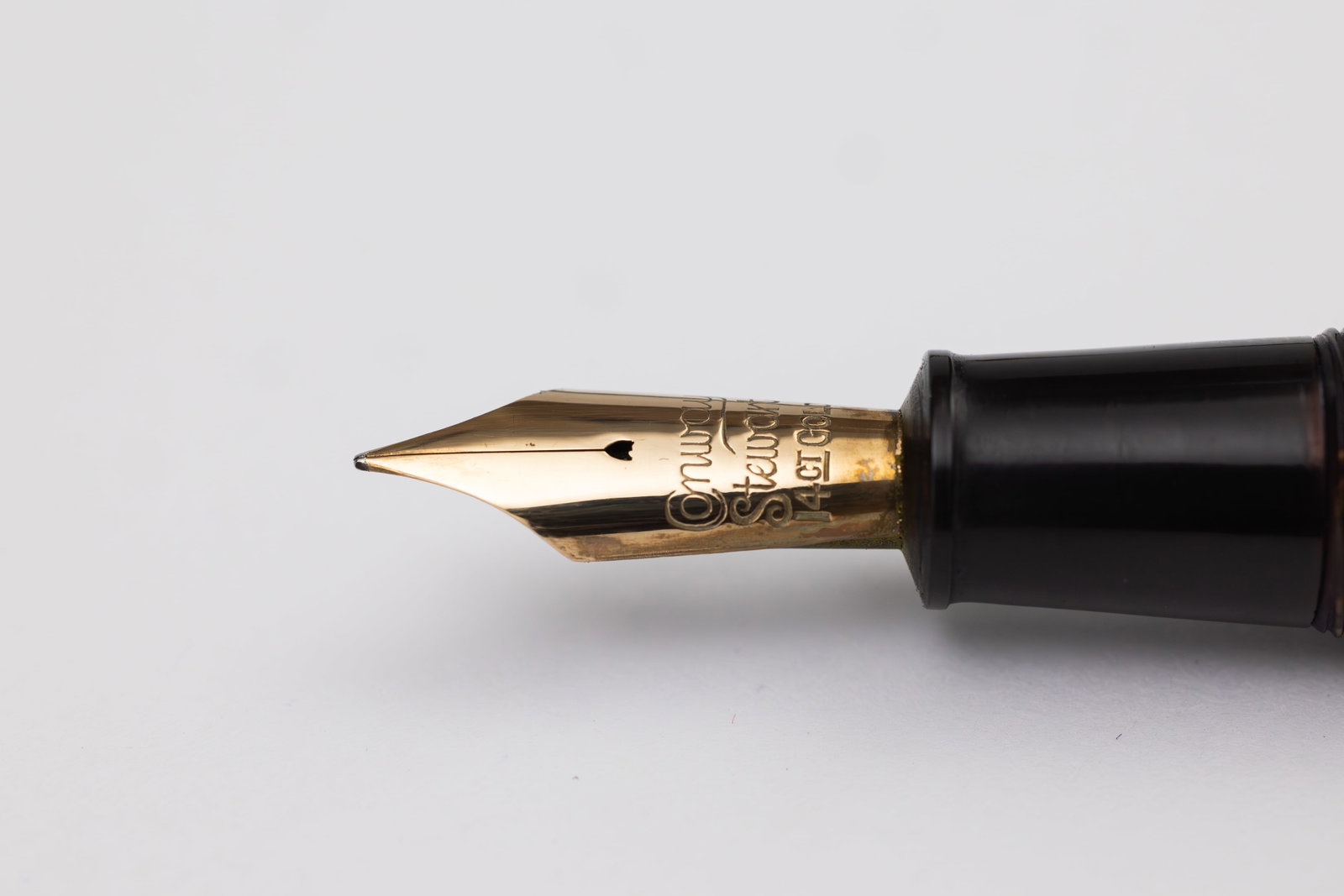 Conway Stewart 58 Tiger Eye Fountain Pen Set - 3
