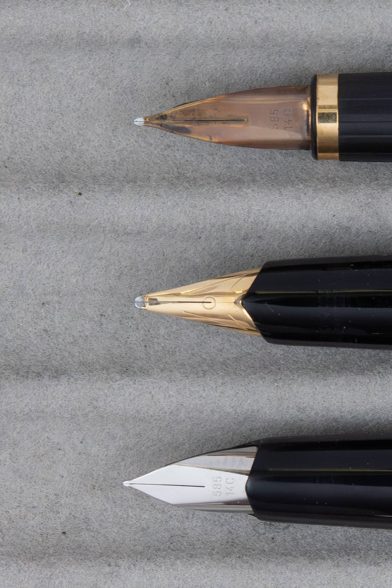 Pelikan 28, 60 and P605 Fountain Pens, 14K Nibs - 3
