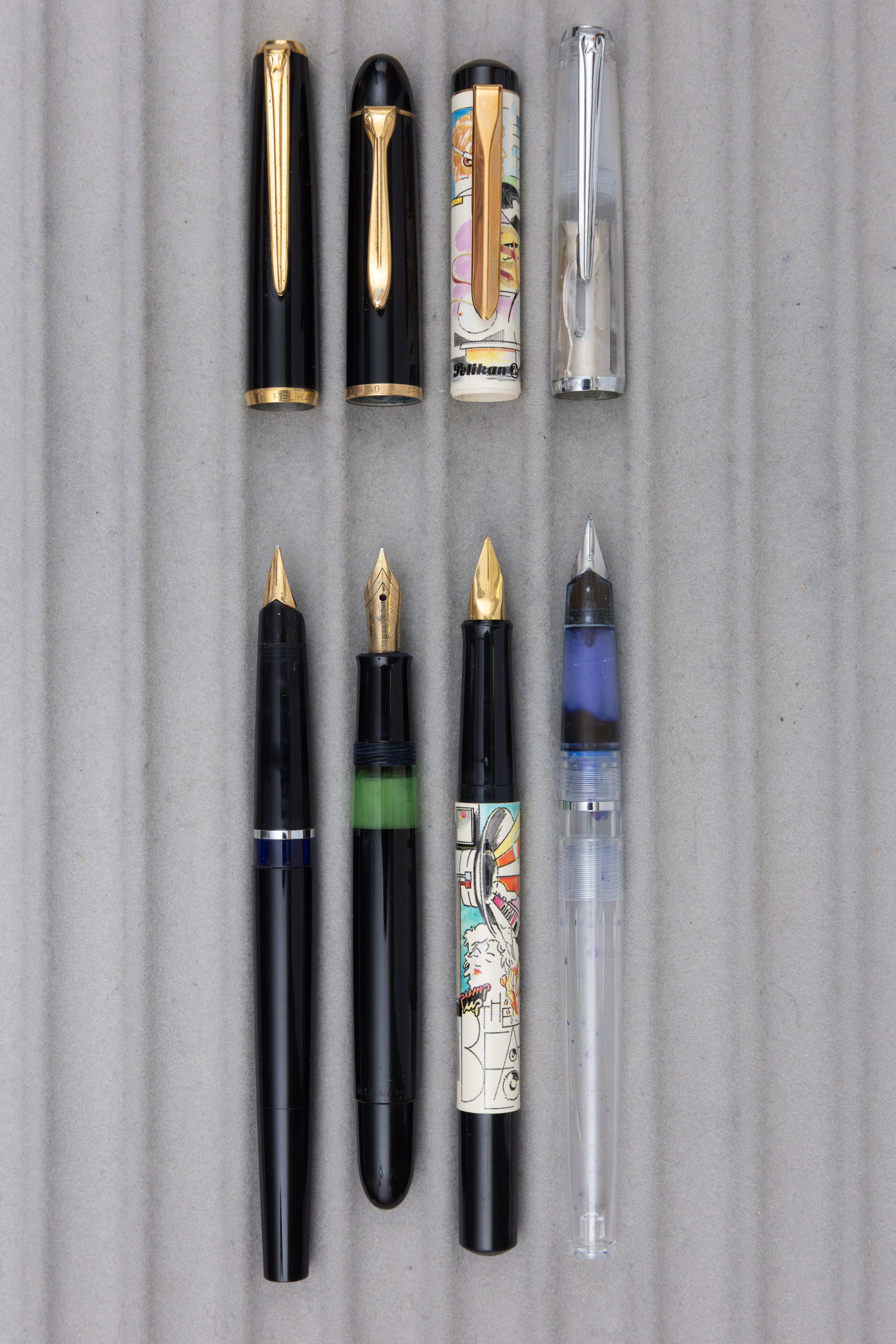 Pelikan MK10, MK20 Demonstrator, 140 and P20 Fountain Pens (4) - 2