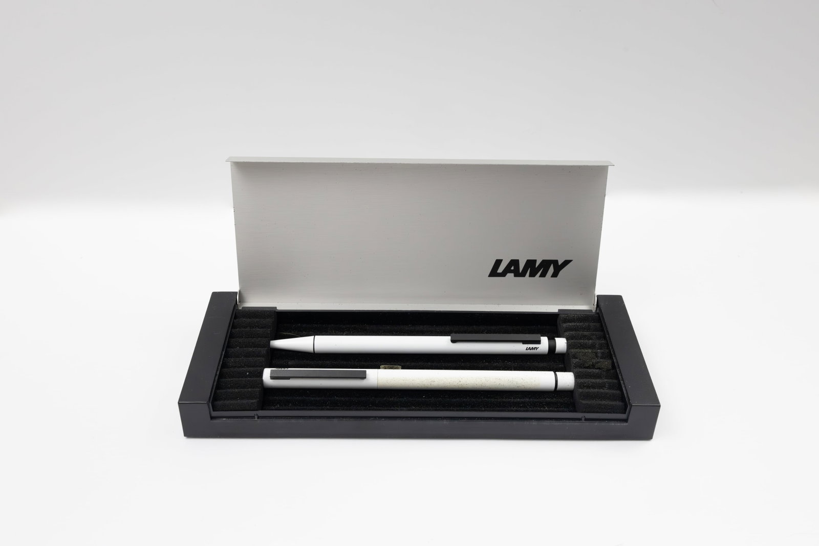 Lamy CP1 White Lacquer Fountain Pen and Ballpoint Set, Boxed - 3