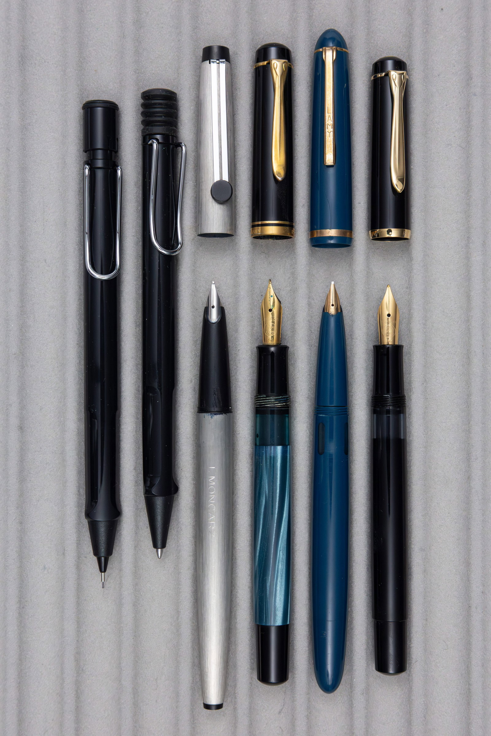 Lamy and Pelikan Fountain Pens, Ballpoint and Pencil - 2