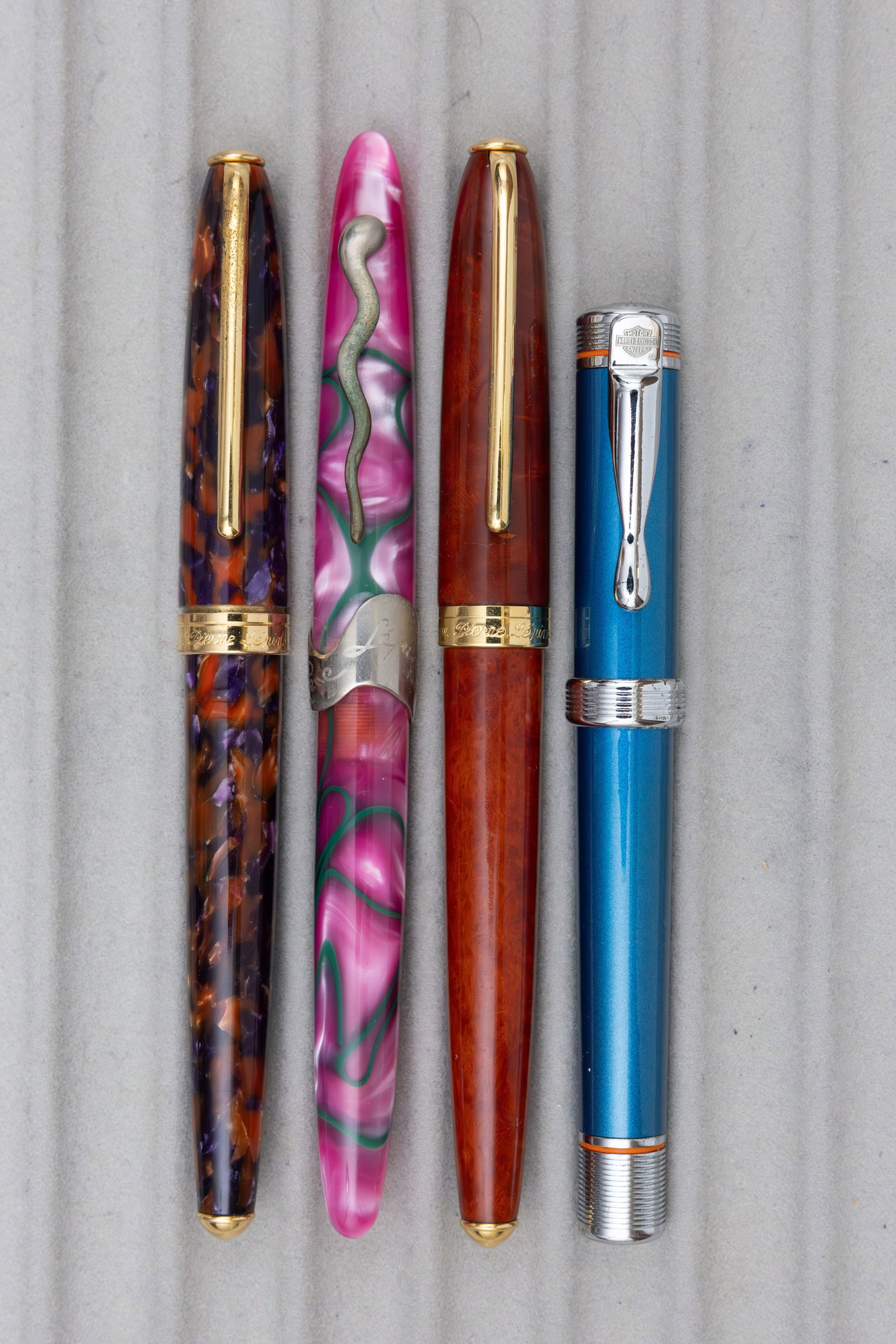 Jean Pierre Lapine and Harley Davidson Fountain Pens (4) (1 of 2)