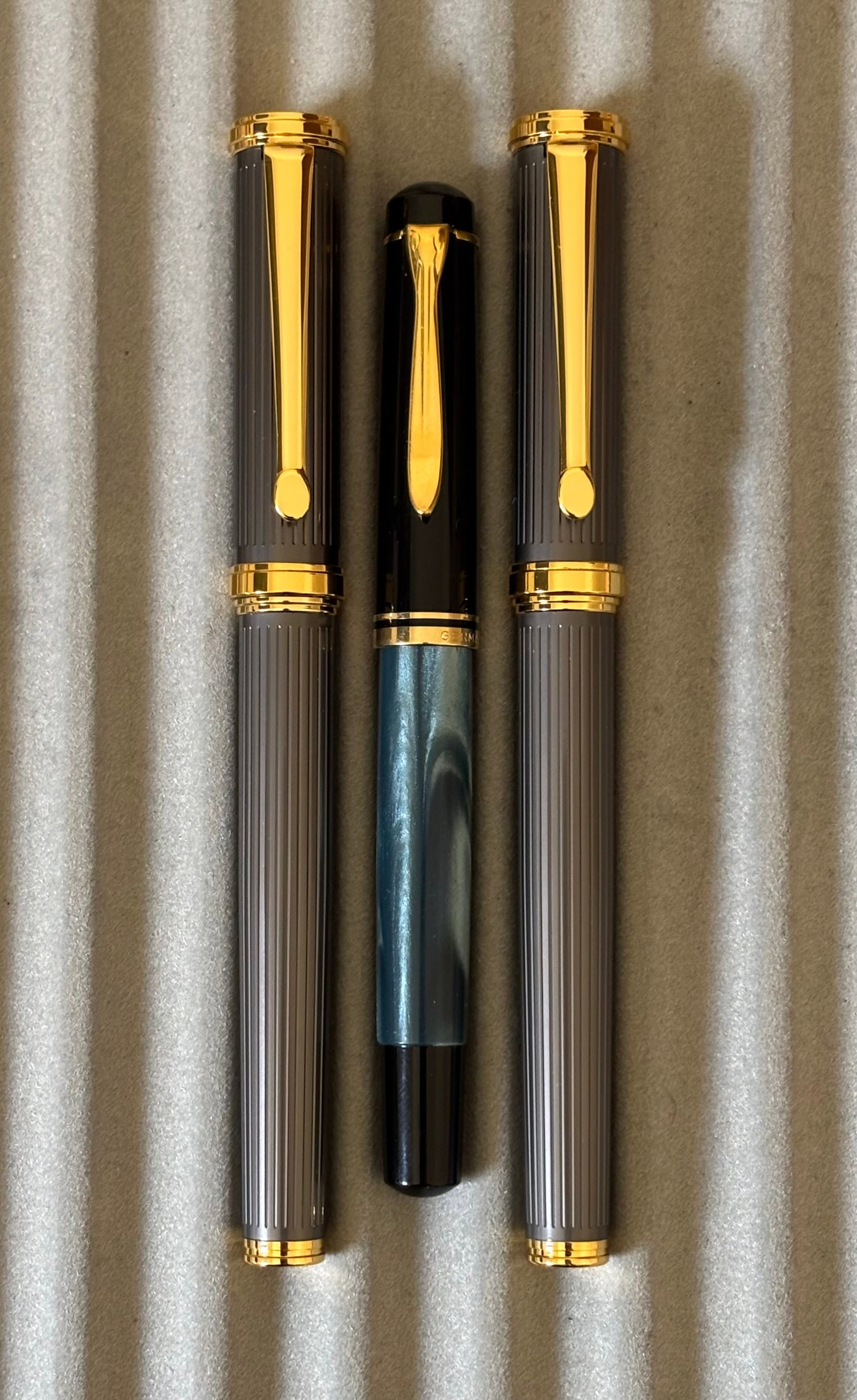 Dani Silver Rollerball Pens and Pelikan R200 (3) (1 of 2)