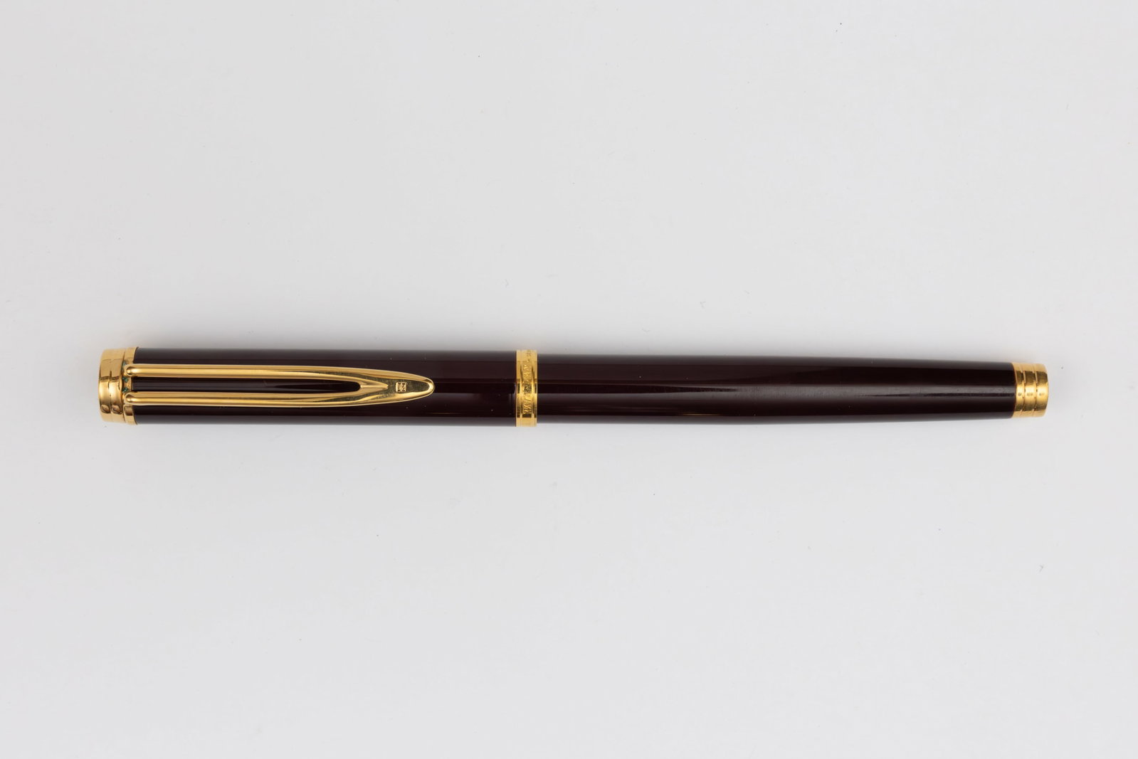 Waterman Gentleman Burgundy Fountain Pen, Boxed (1 of 4)